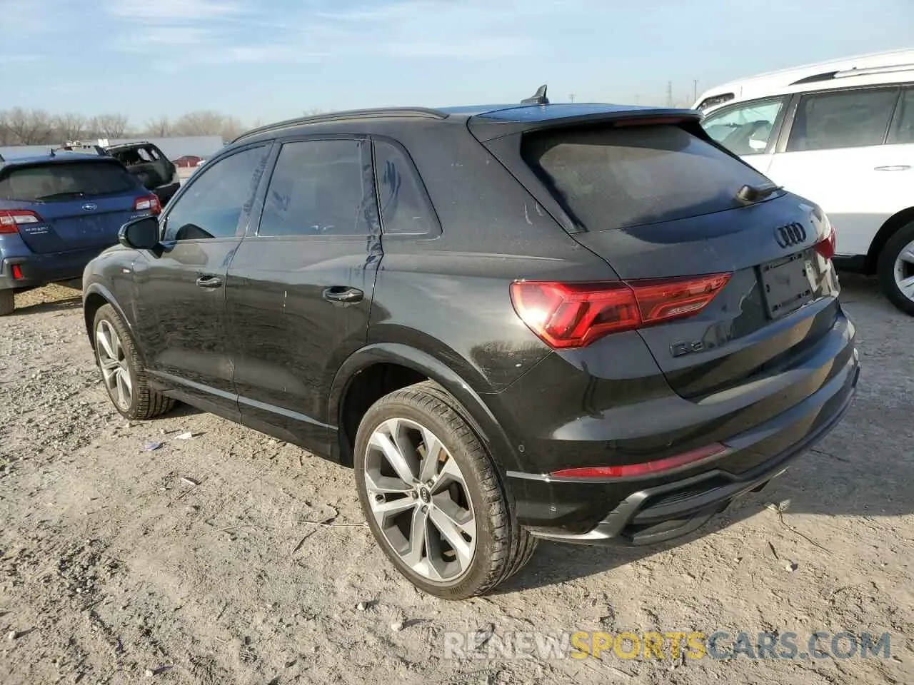 2 Photograph of a damaged car WA1EECF37M1109365 AUDI Q3 2021