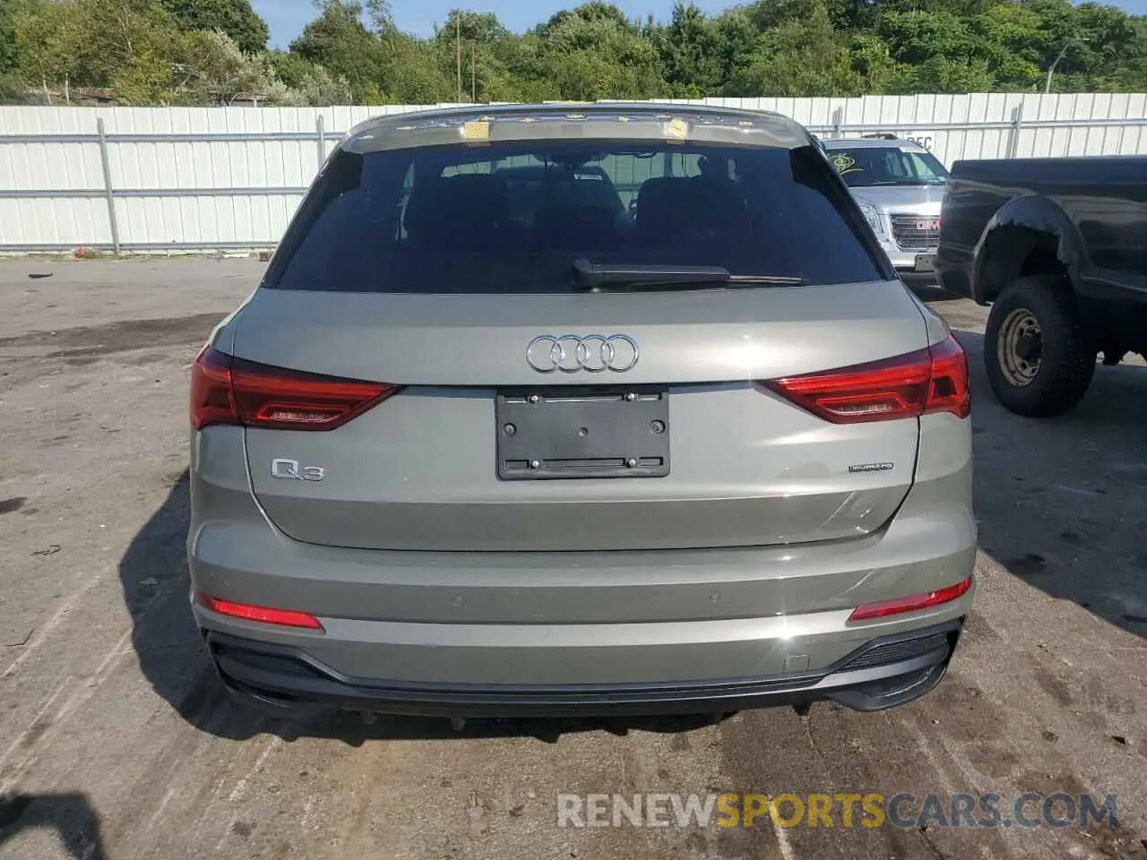 6 Фотография поврежденного автомобиля WA1EECF38M1031923 AUDI Q3 2021