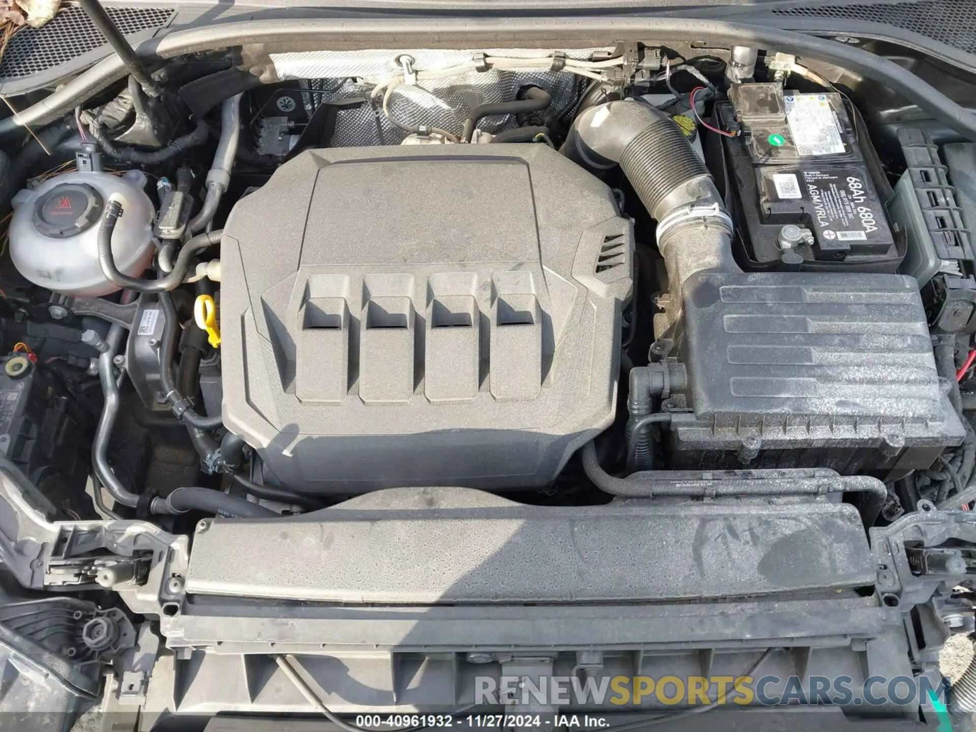 10 Фотография поврежденного автомобиля WA1EECF3XM1027307 AUDI Q3 2021