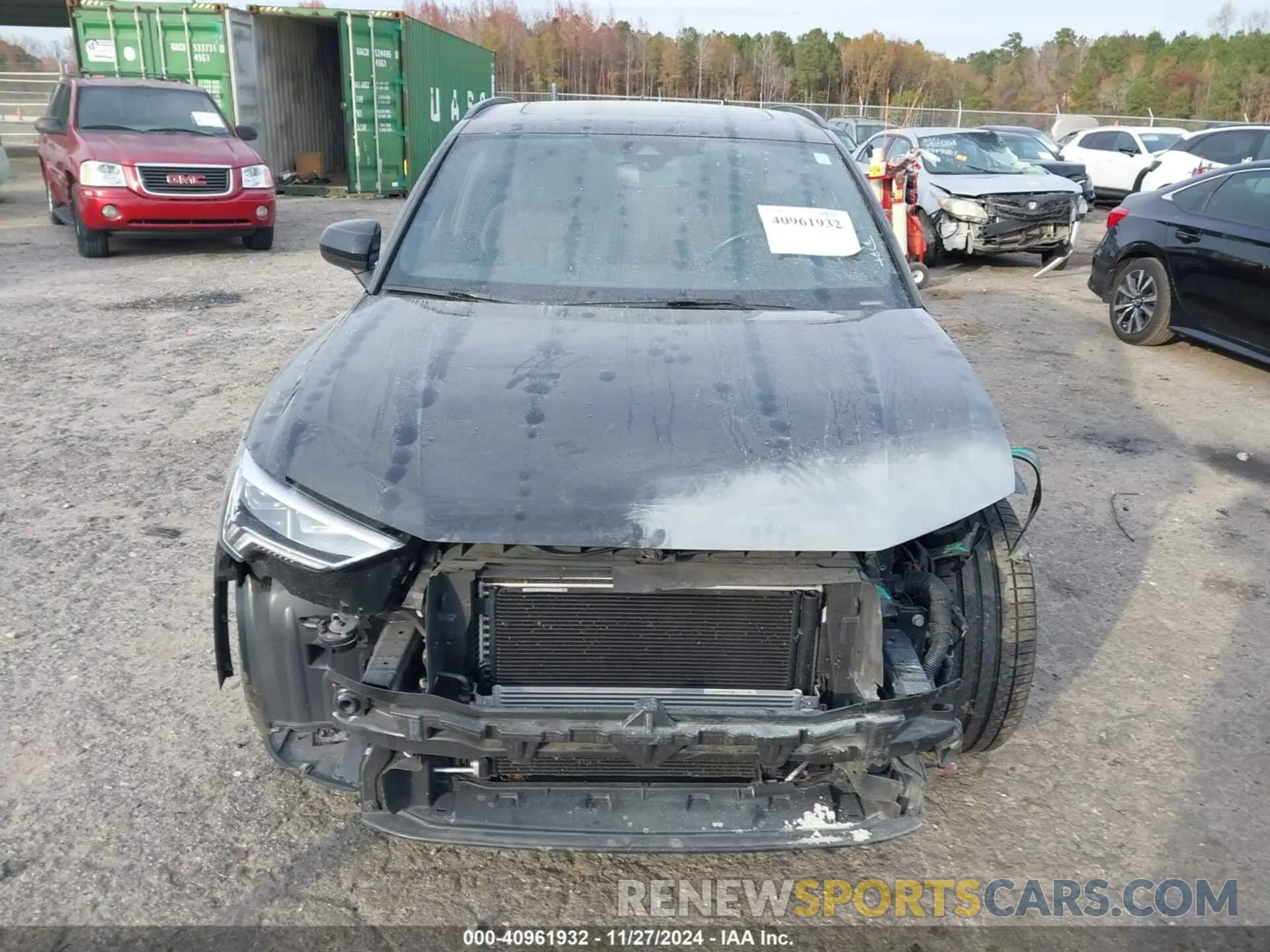 13 Фотография поврежденного автомобиля WA1EECF3XM1027307 AUDI Q3 2021