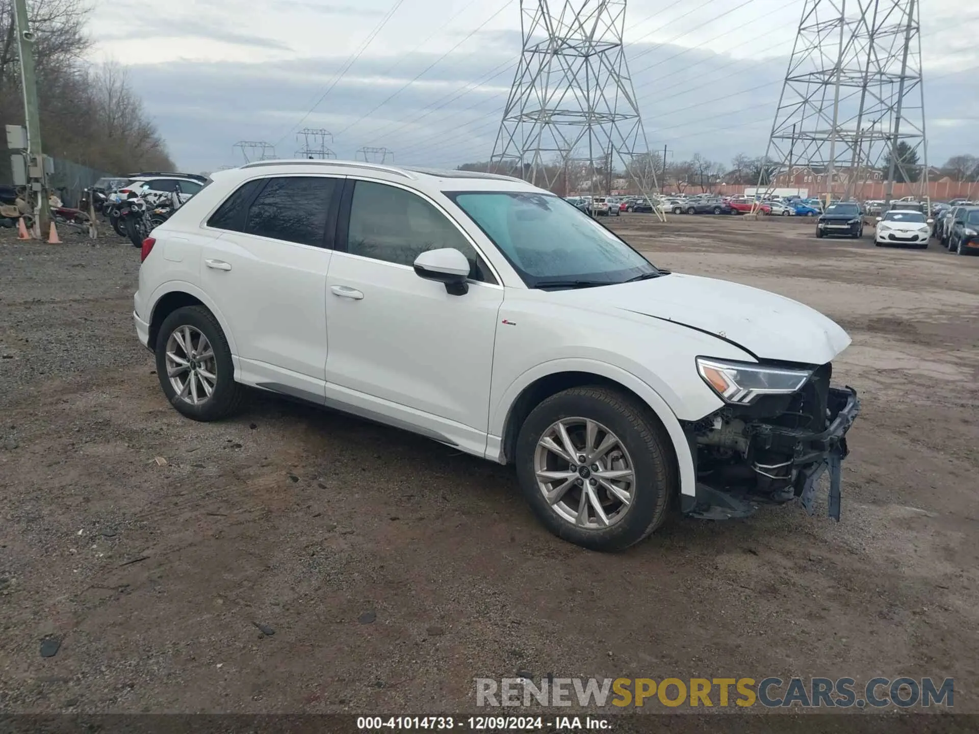 1 Photograph of a damaged car WA1EECF3XM1110798 AUDI Q3 2021