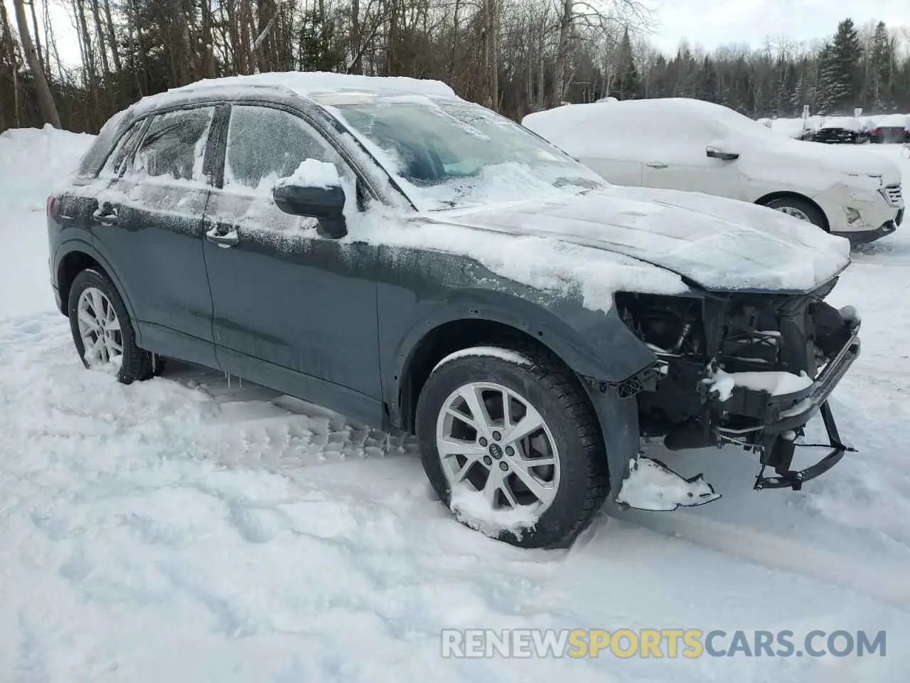 4 Фотография поврежденного автомобиля WA1AECF33N1066725 AUDI Q3 2022
