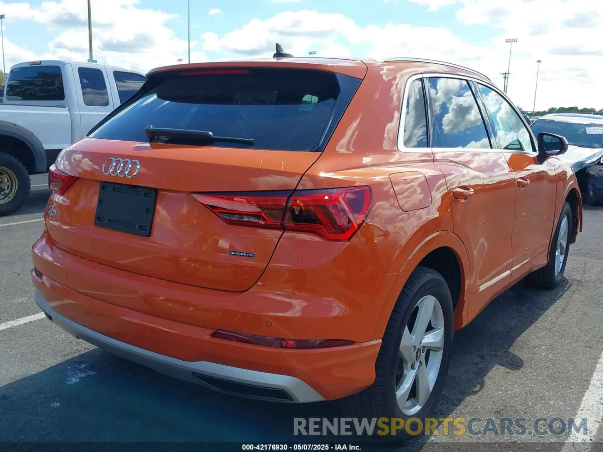 4 Фотография поврежденного автомобиля WA1BUCF36N1149539 AUDI Q3 2022