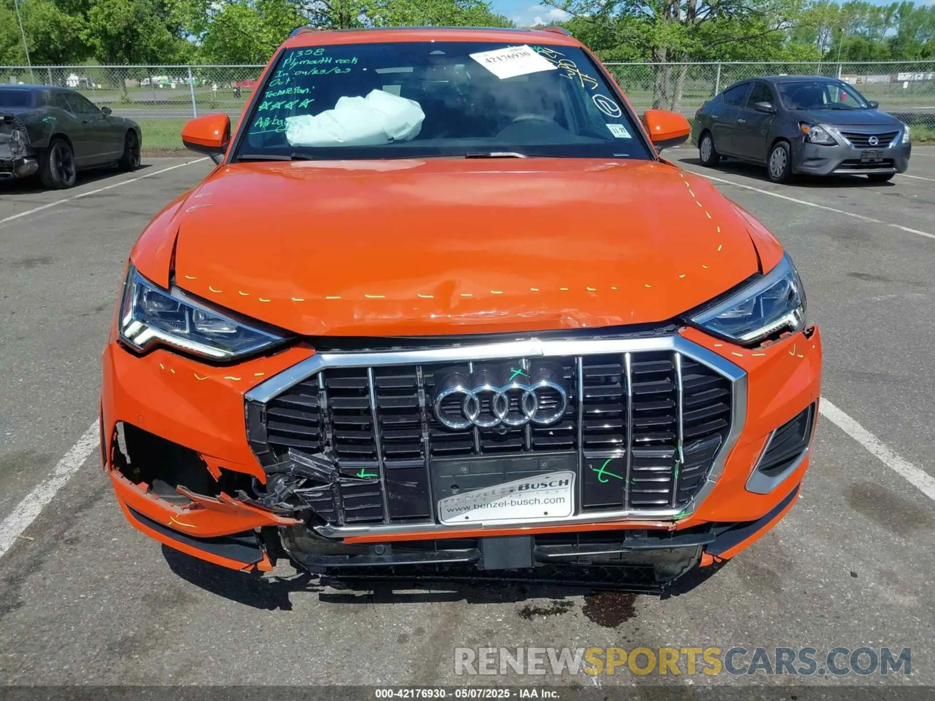 6 Фотография поврежденного автомобиля WA1BUCF36N1149539 AUDI Q3 2022