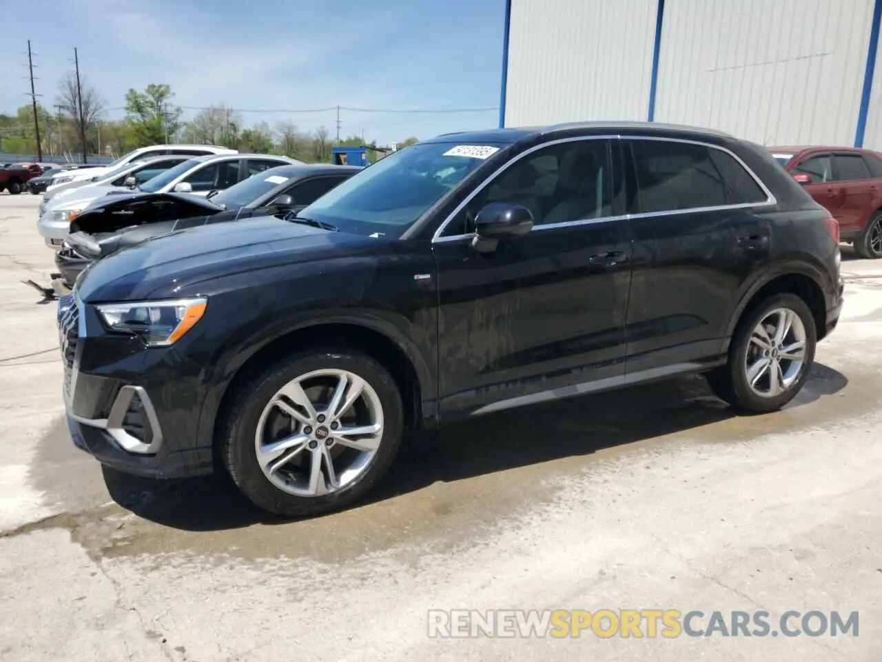 1 Фотография поврежденного автомобиля WA1DECF32N1102773 AUDI Q3 2022