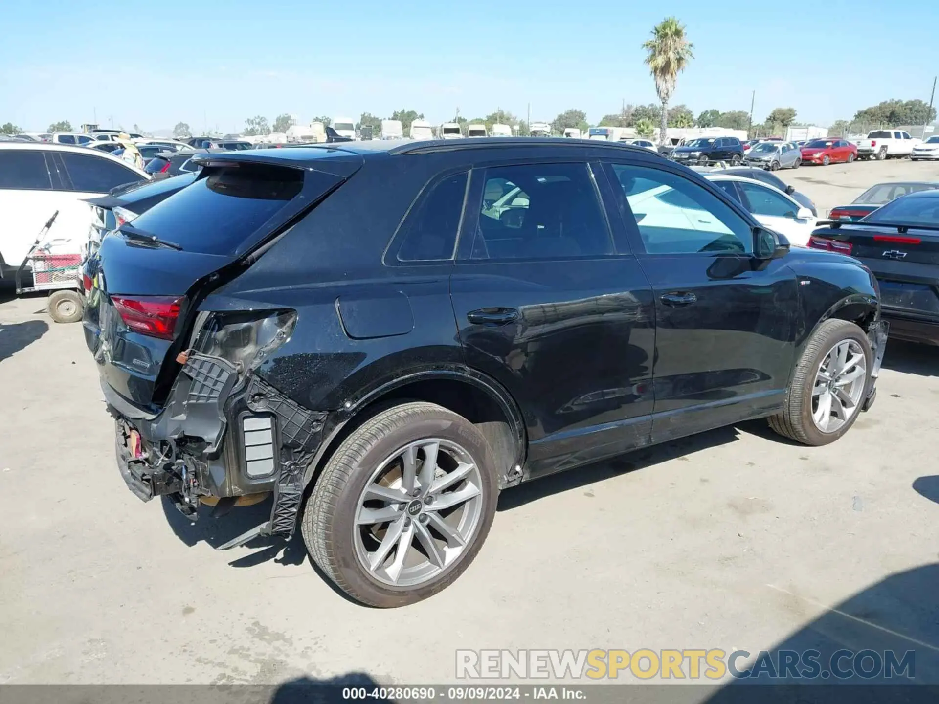 4 Фотография поврежденного автомобиля WA1DECF32N1124689 AUDI Q3 2022