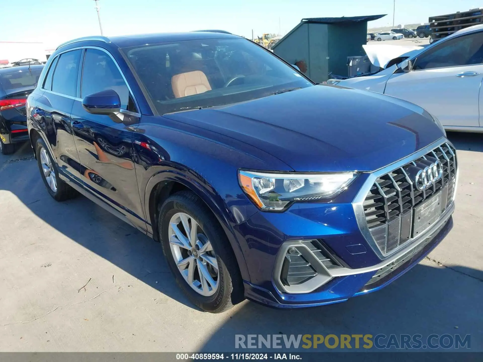1 Фотография поврежденного автомобиля WA1DECF33N1086938 AUDI Q3 2022