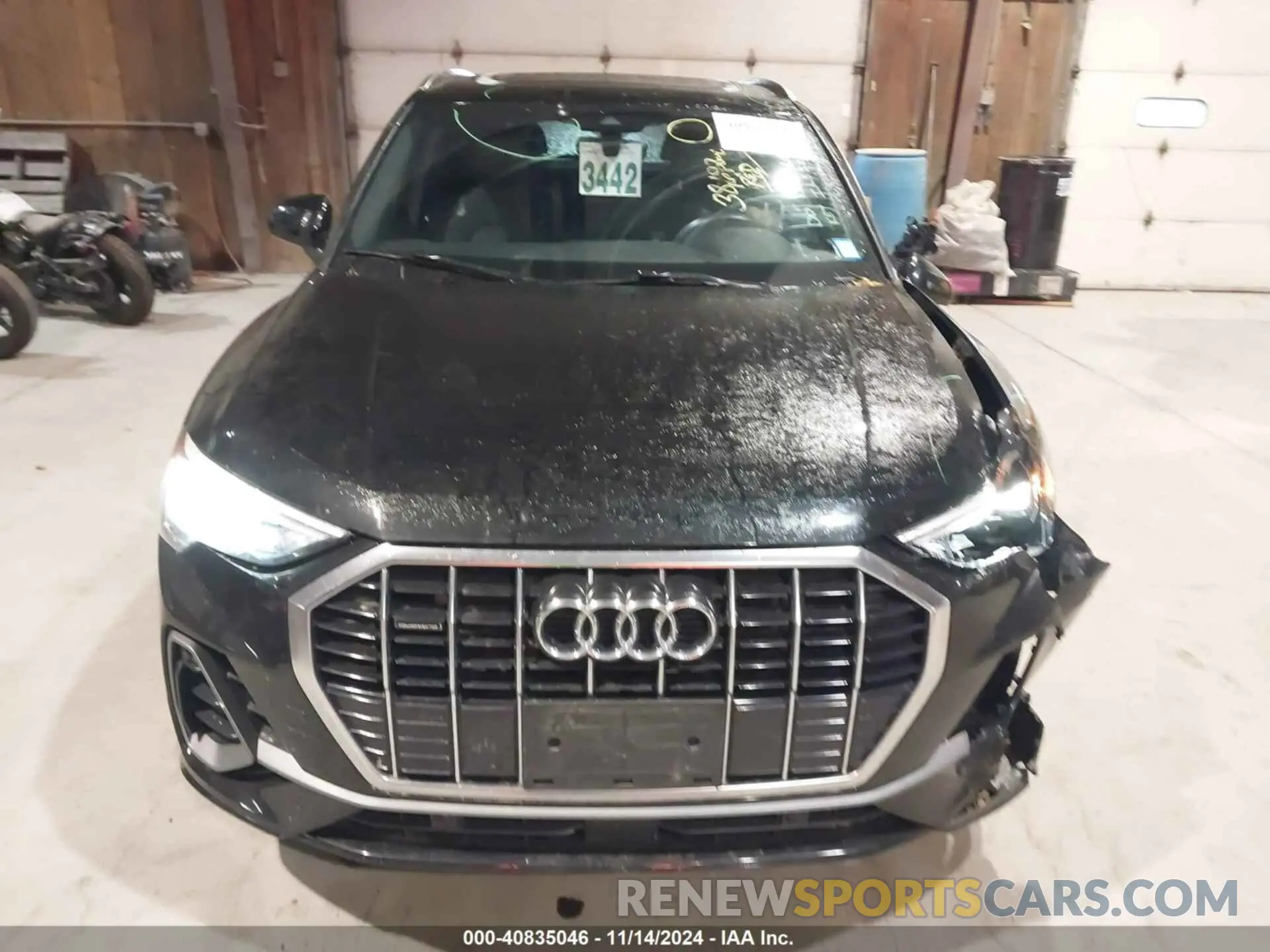 12 Фотография поврежденного автомобиля WA1DECF34N1052037 AUDI Q3 2022