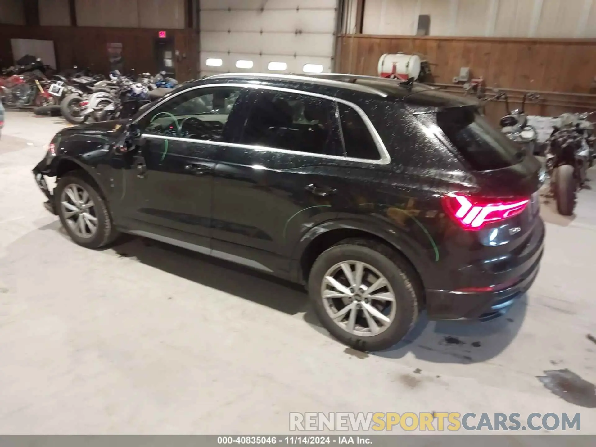 3 Фотография поврежденного автомобиля WA1DECF34N1052037 AUDI Q3 2022