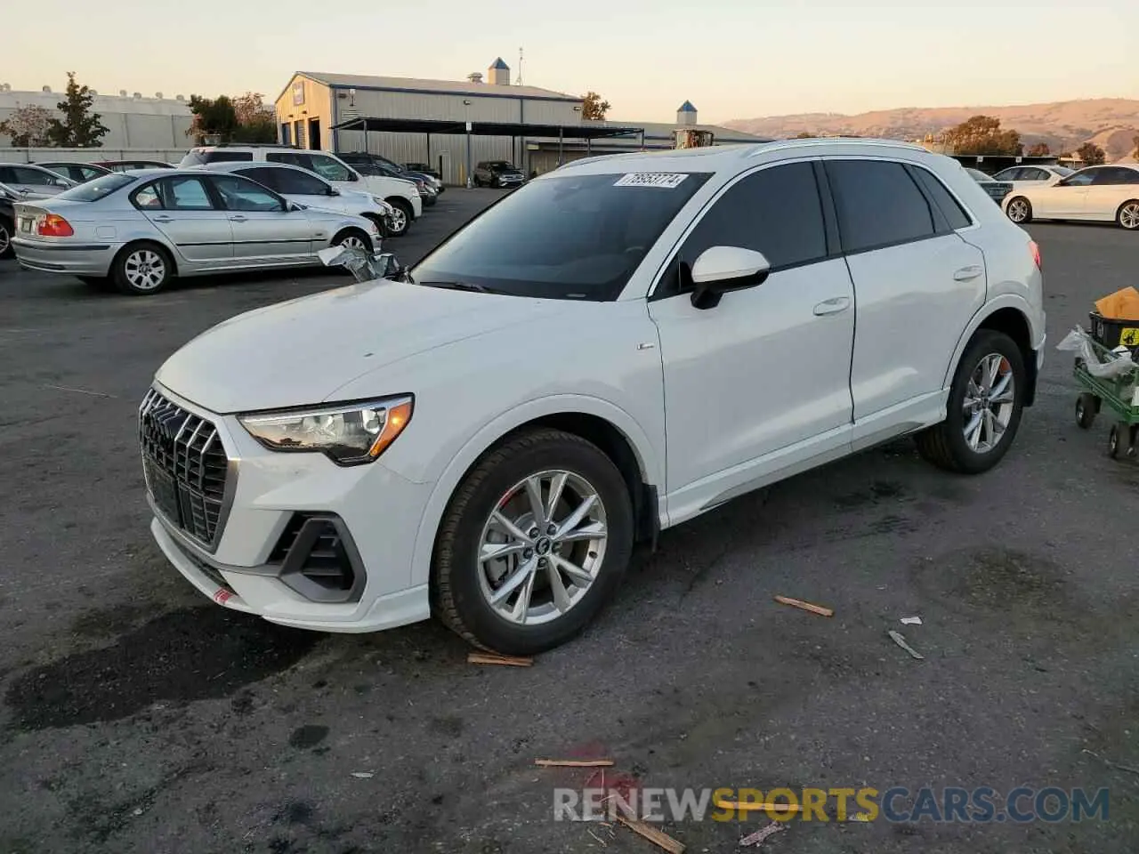 1 Фотография поврежденного автомобиля WA1DECF35N1029933 AUDI Q3 2022