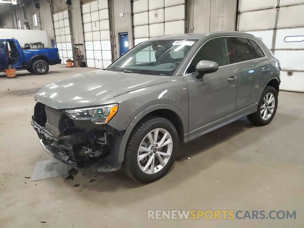 1 Photograph of a damaged car WA1DECF35N1124198 AUDI Q3 2022