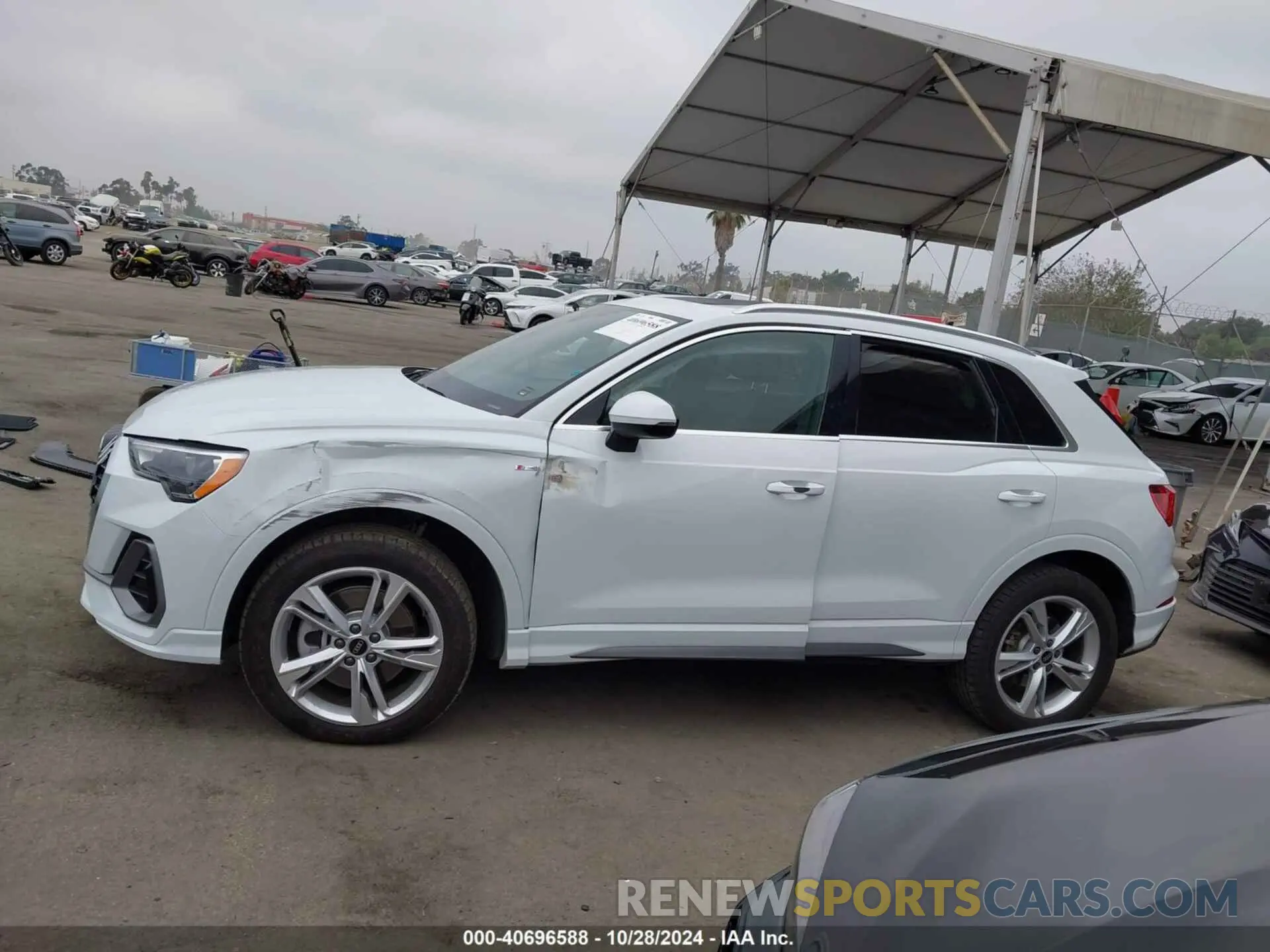 14 Фотография поврежденного автомобиля WA1DECF36N1127305 AUDI Q3 2022