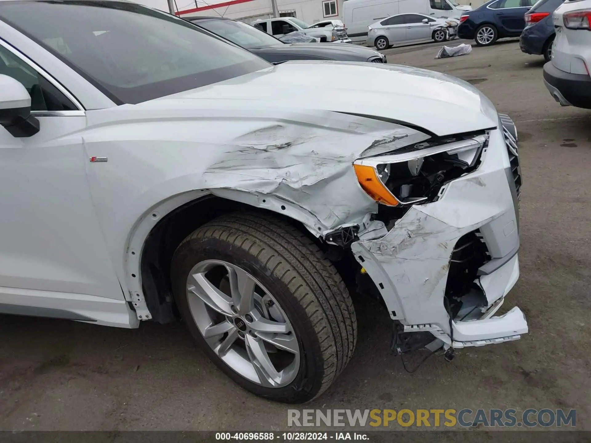 6 Фотография поврежденного автомобиля WA1DECF36N1127305 AUDI Q3 2022