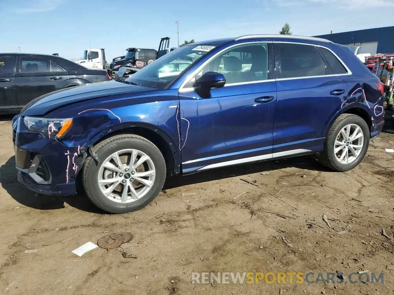 1 Фотография поврежденного автомобиля WA1DECF38N1021731 AUDI Q3 2022