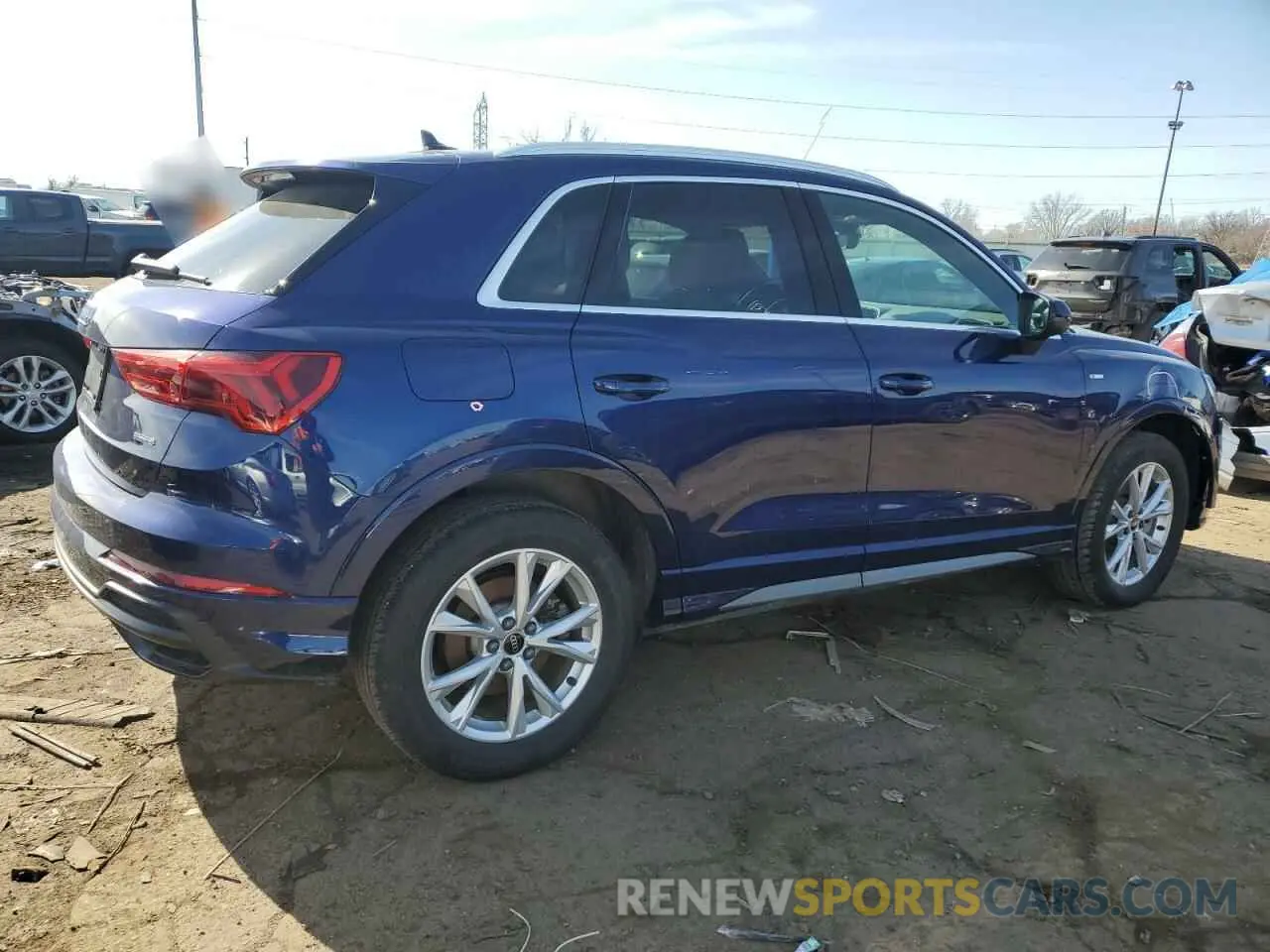 3 Фотография поврежденного автомобиля WA1DECF38N1021731 AUDI Q3 2022