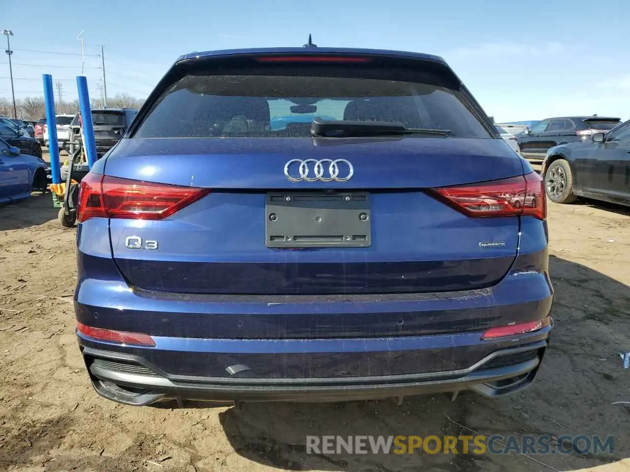 6 Фотография поврежденного автомобиля WA1DECF38N1021731 AUDI Q3 2022