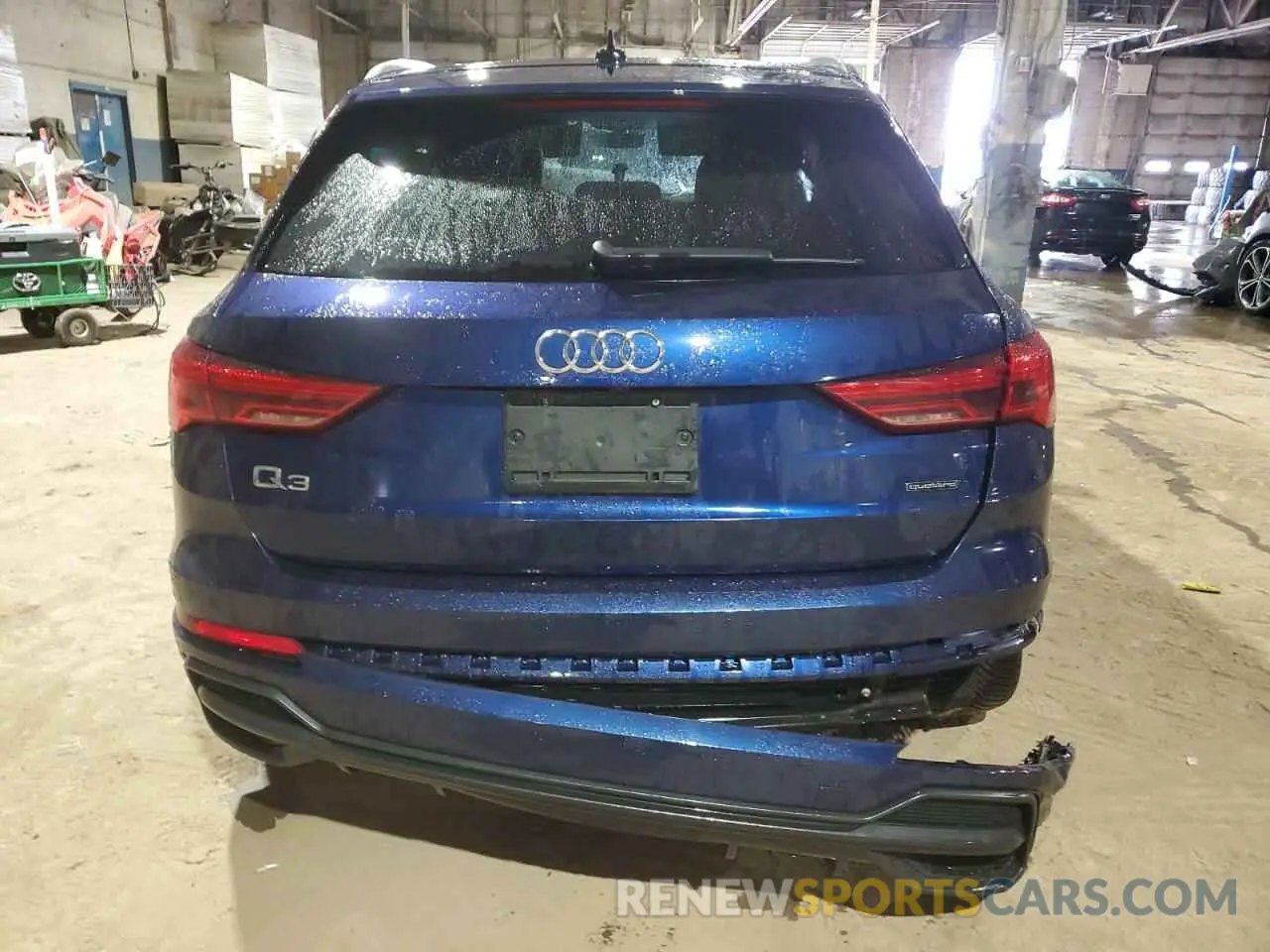 6 Photograph of a damaged car WA1DECF39N1010608 AUDI Q3 2022