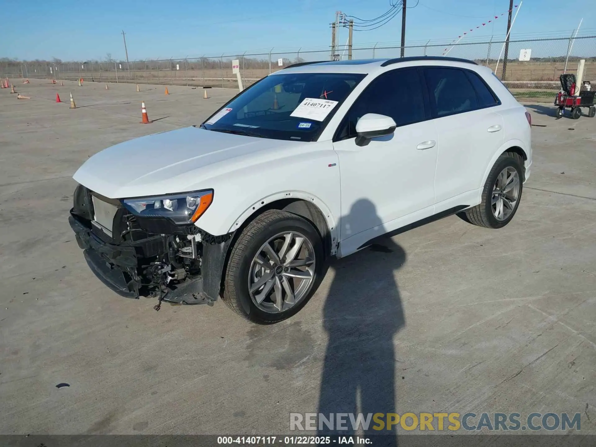 2 Фотография поврежденного автомобиля WA1DECF39N1072980 AUDI Q3 2022