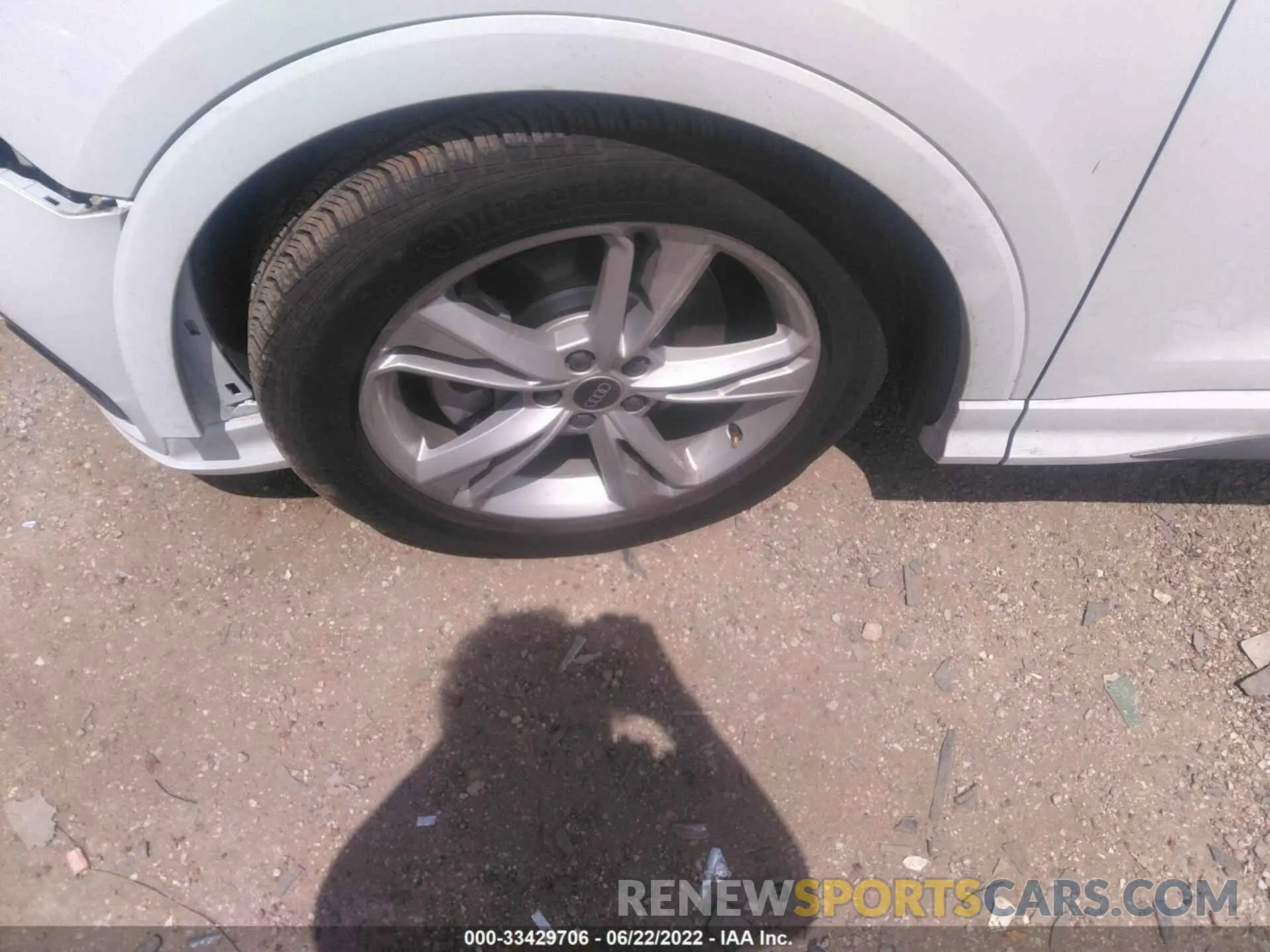 12 Фотография поврежденного автомобиля WA1EECF30N1021310 AUDI Q3 2022