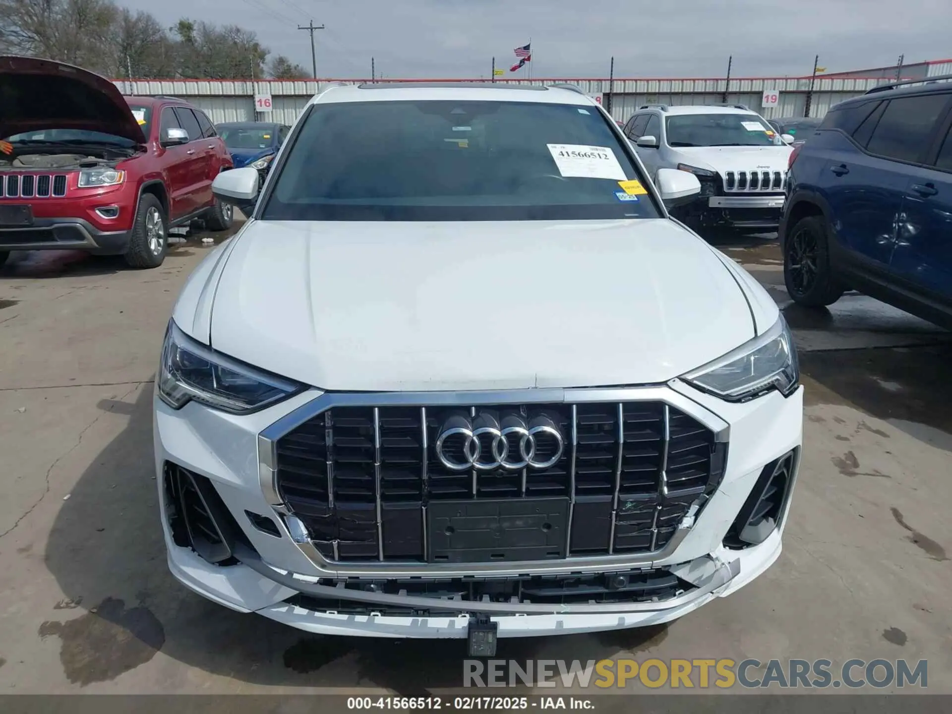13 Фотография поврежденного автомобиля WA1EECF31N1071519 AUDI Q3 2022