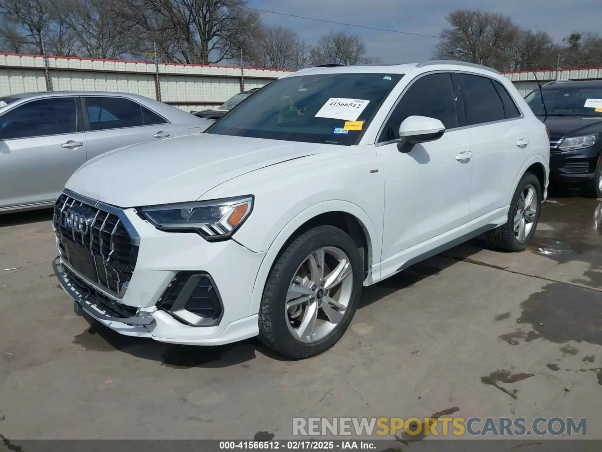 2 Фотография поврежденного автомобиля WA1EECF31N1071519 AUDI Q3 2022