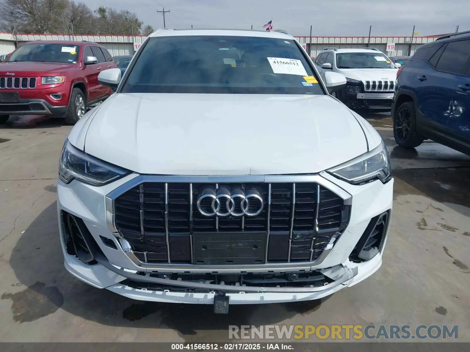 6 Фотография поврежденного автомобиля WA1EECF31N1071519 AUDI Q3 2022