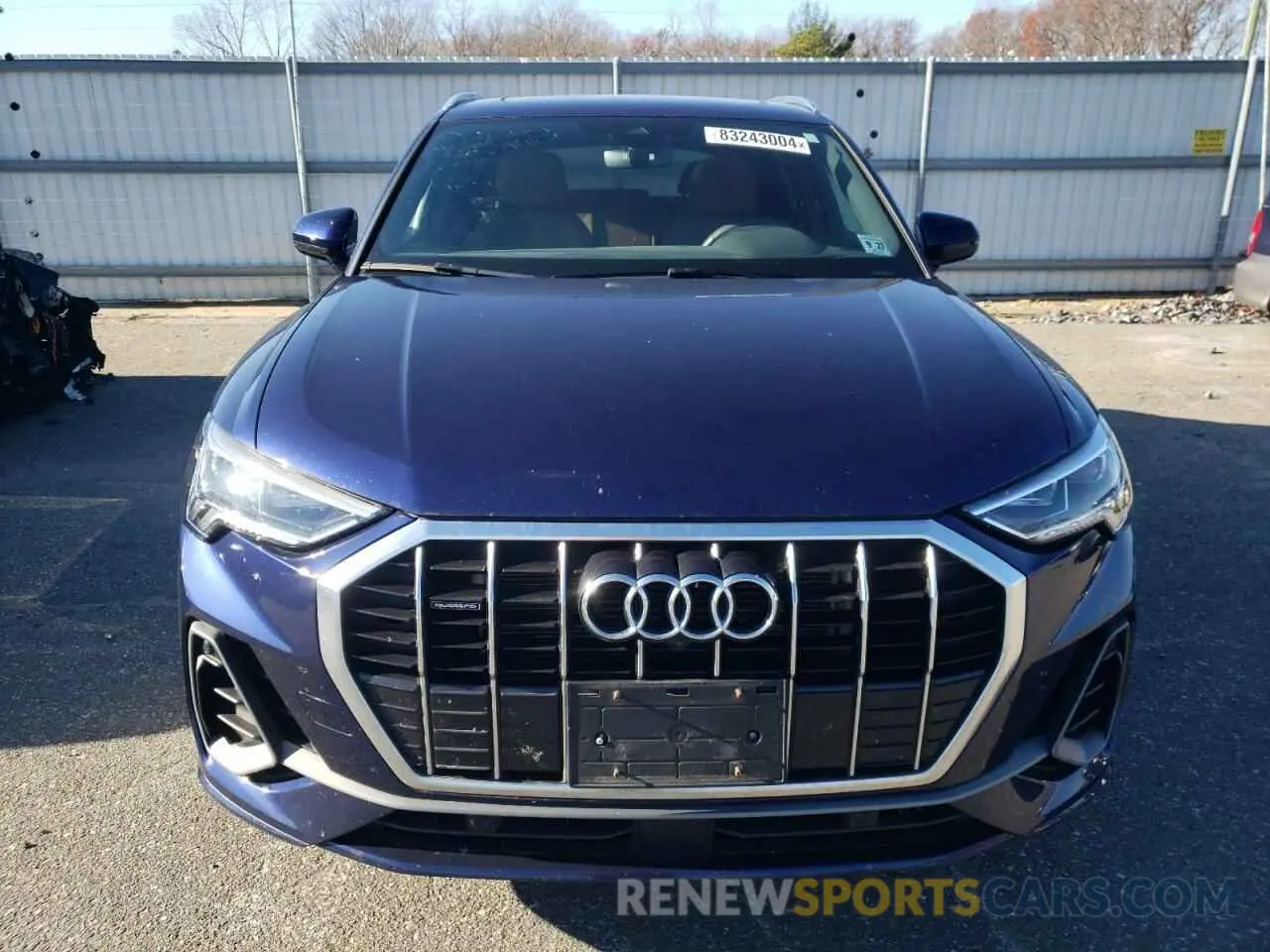 5 Фотография поврежденного автомобиля WA1EECF31N1136997 AUDI Q3 2022