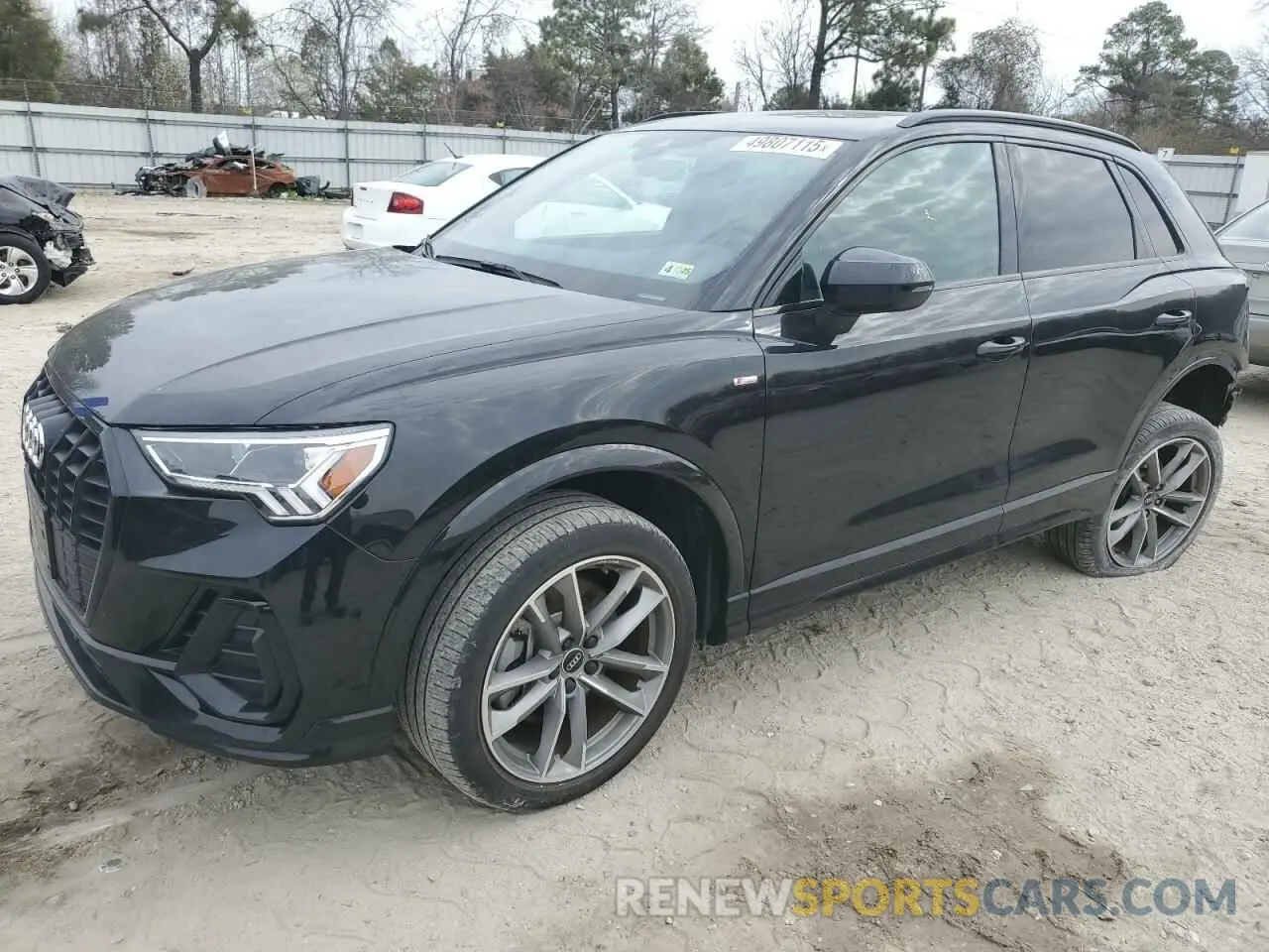 1 Фотография поврежденного автомобиля WA1EECF33N1054639 AUDI Q3 2022