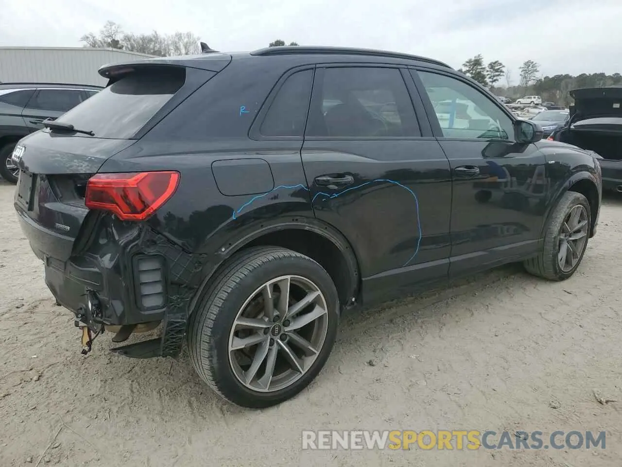 3 Фотография поврежденного автомобиля WA1EECF33N1054639 AUDI Q3 2022