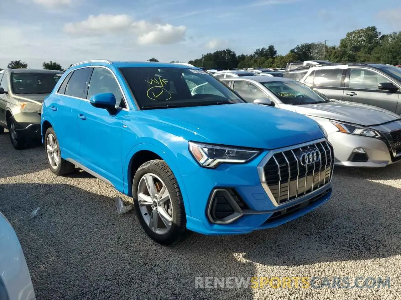 4 Photograph of a damaged car WA1EECF33N1150528 AUDI Q3 2022