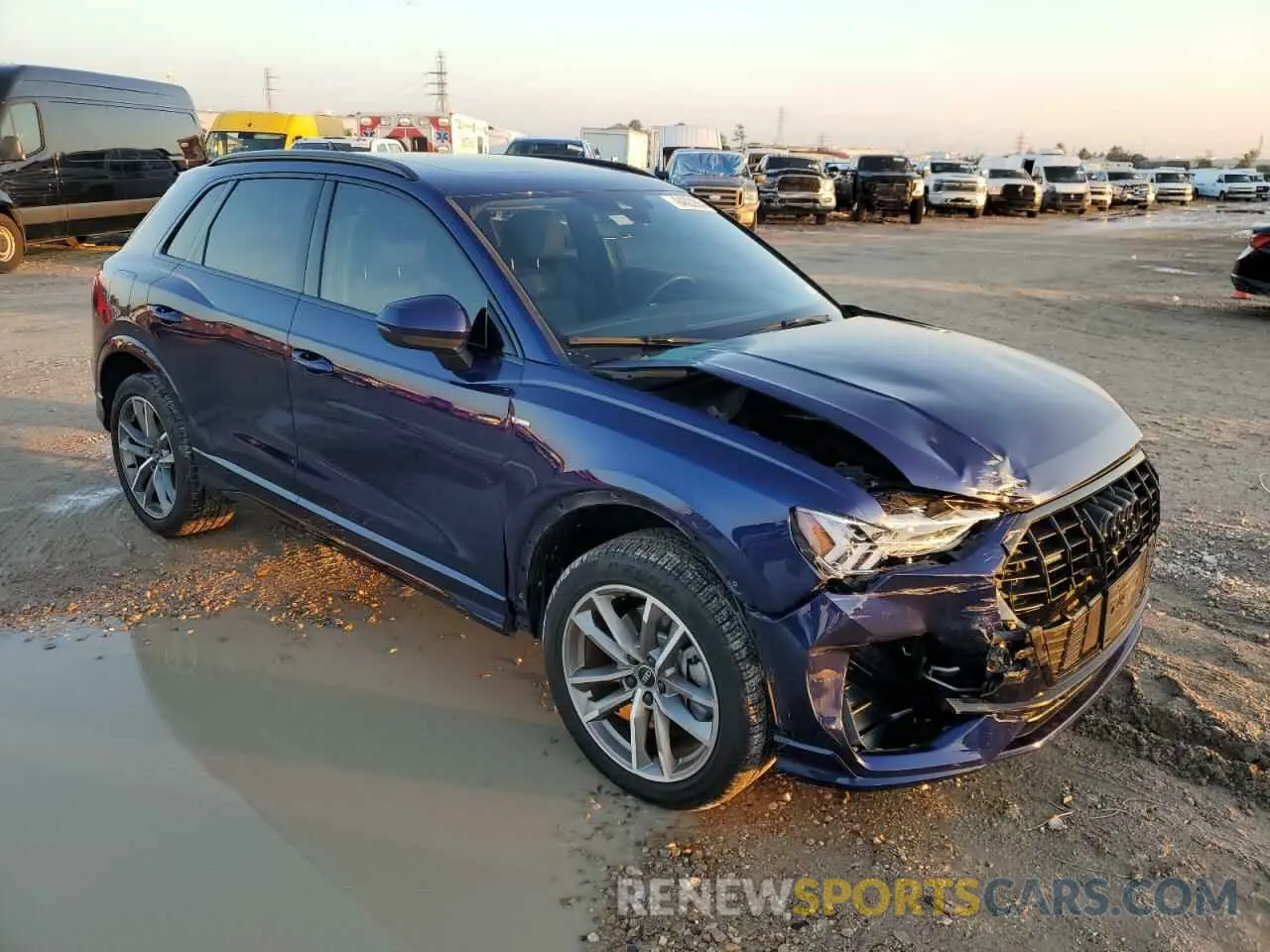 4 Фотография поврежденного автомобиля WA1EECF34N1092381 AUDI Q3 2022