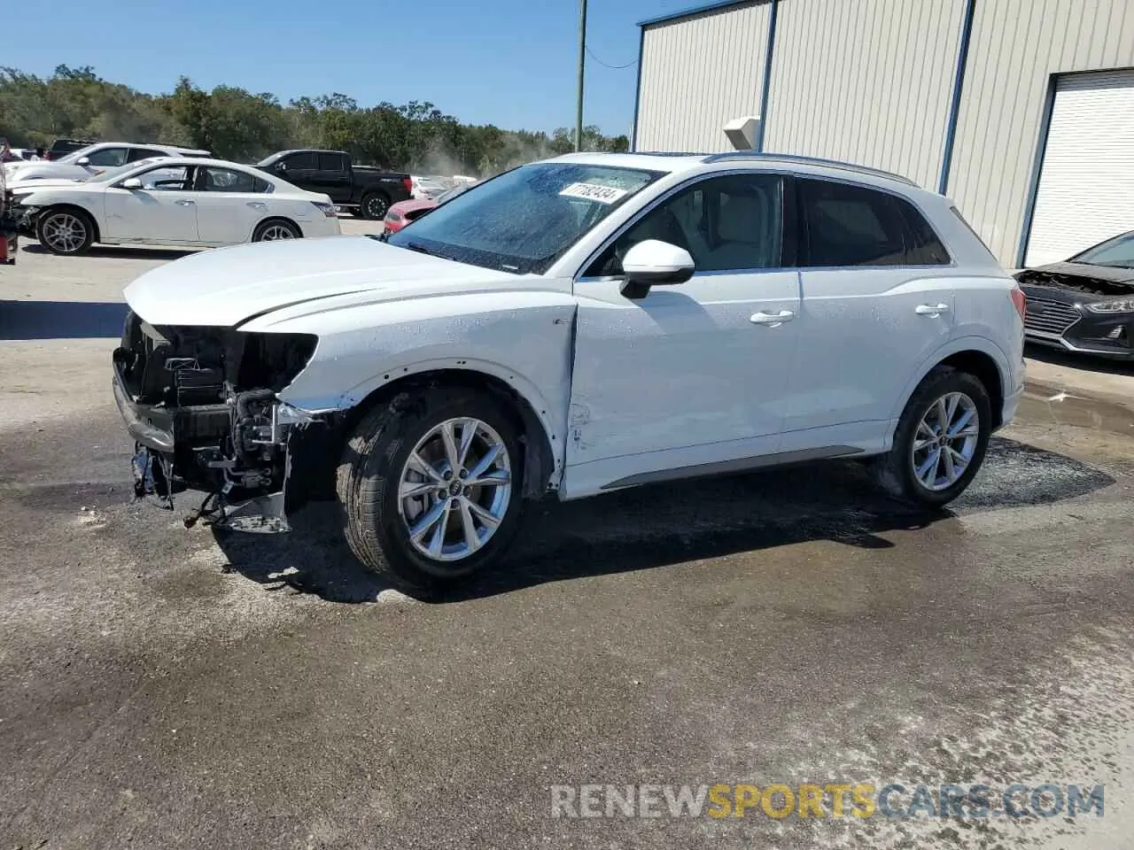 1 Фотография поврежденного автомобиля WA1EECF34N1124701 AUDI Q3 2022