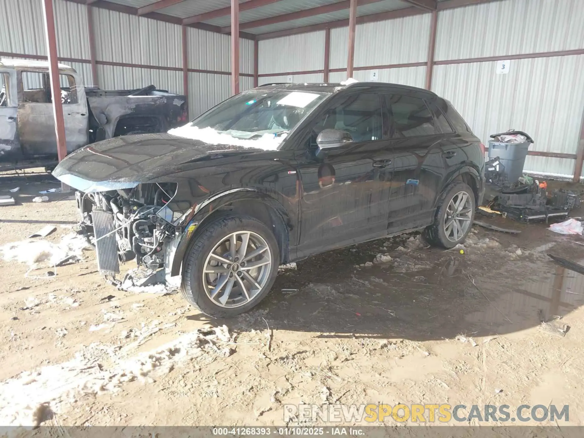 2 Photograph of a damaged car WA1EECF35N1006124 AUDI Q3 2022