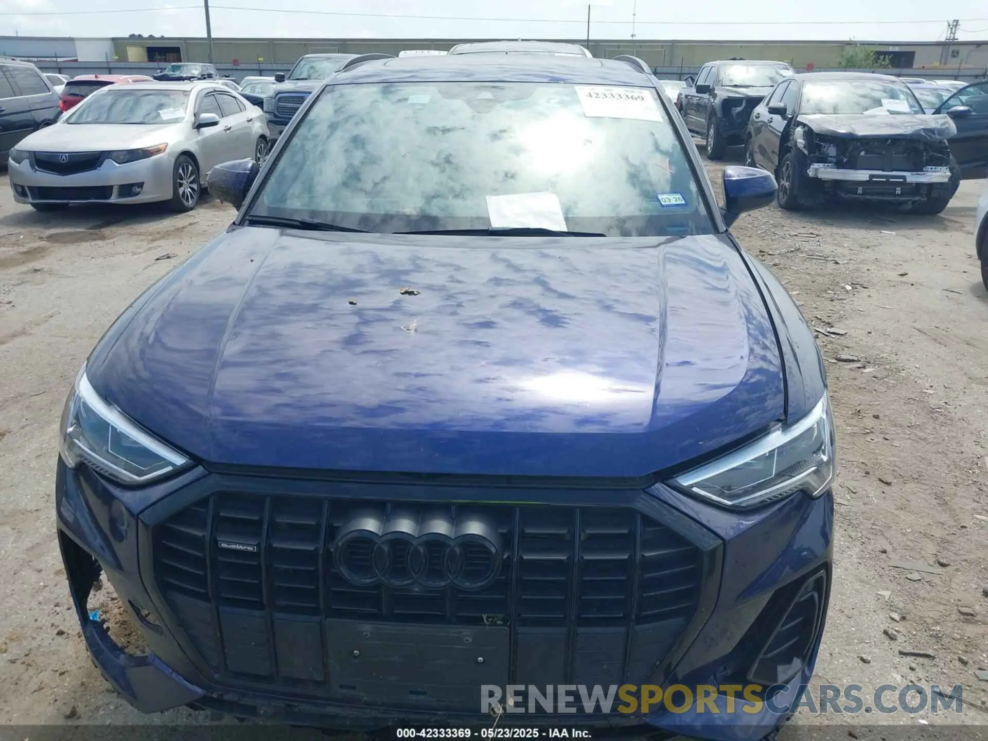 11 Фотография поврежденного автомобиля WA1EECF35N1057137 AUDI Q3 2022