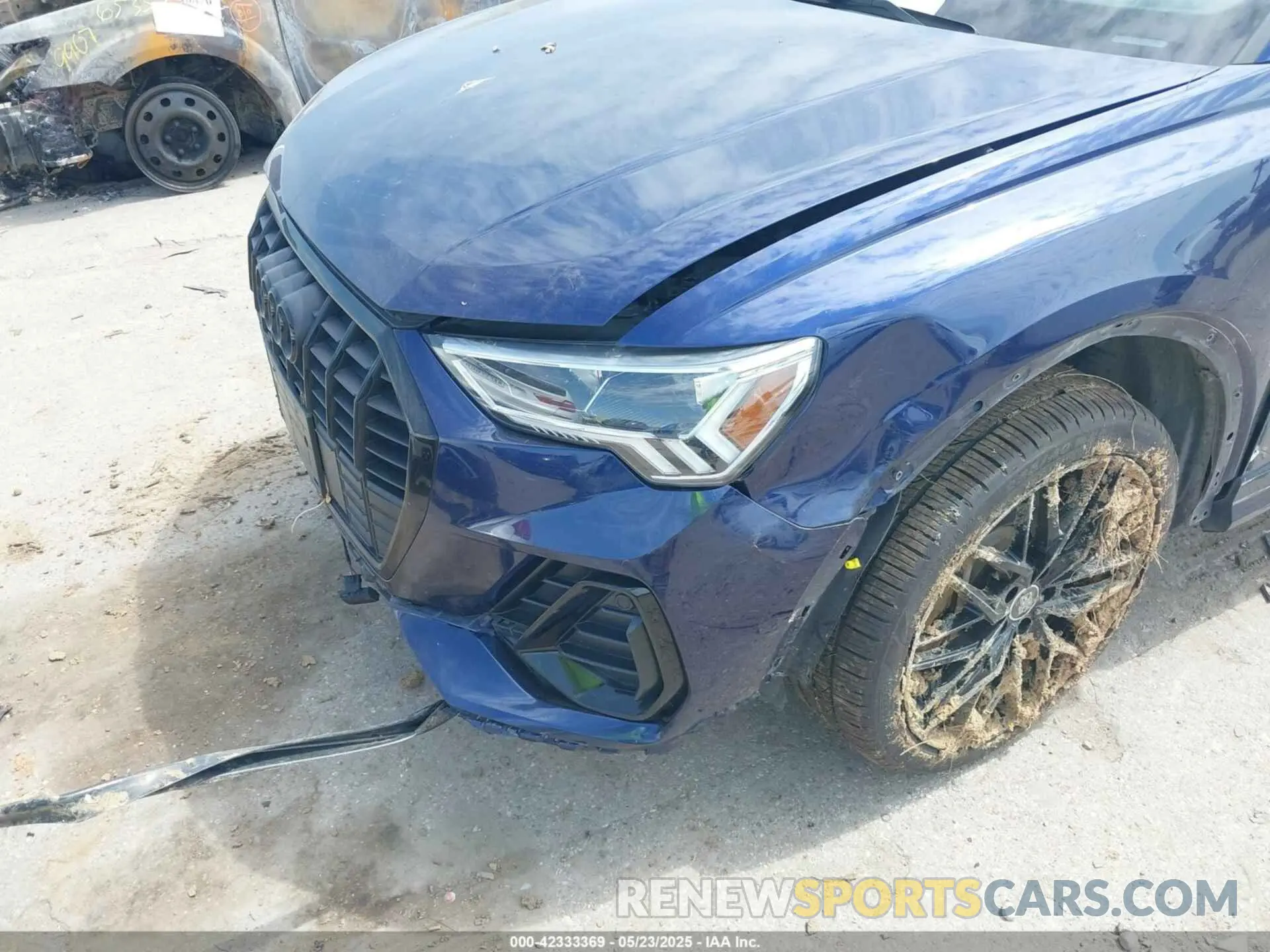 6 Фотография поврежденного автомобиля WA1EECF35N1057137 AUDI Q3 2022