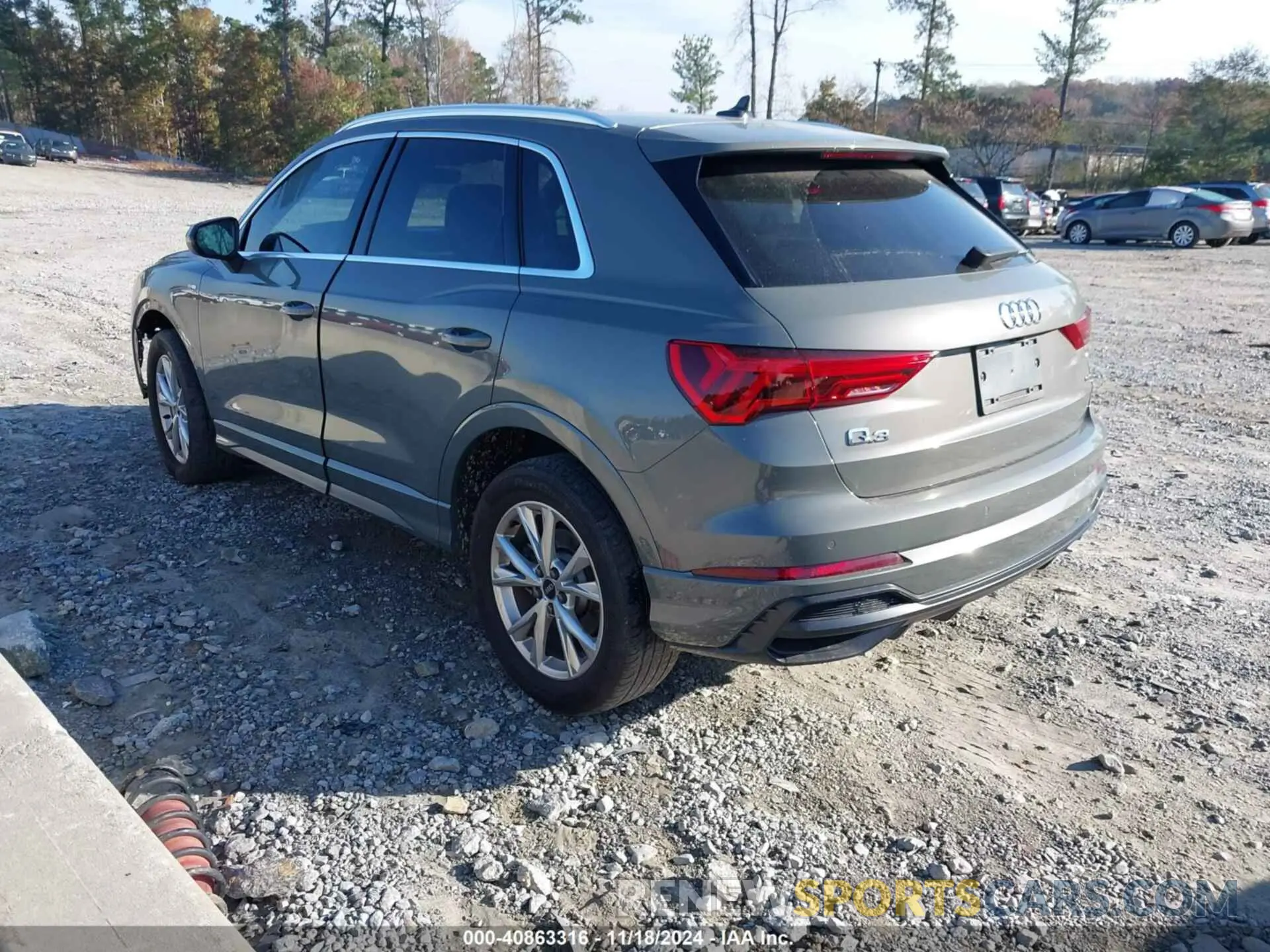 3 Фотография поврежденного автомобиля WA1EECF36N1114834 AUDI Q3 2022