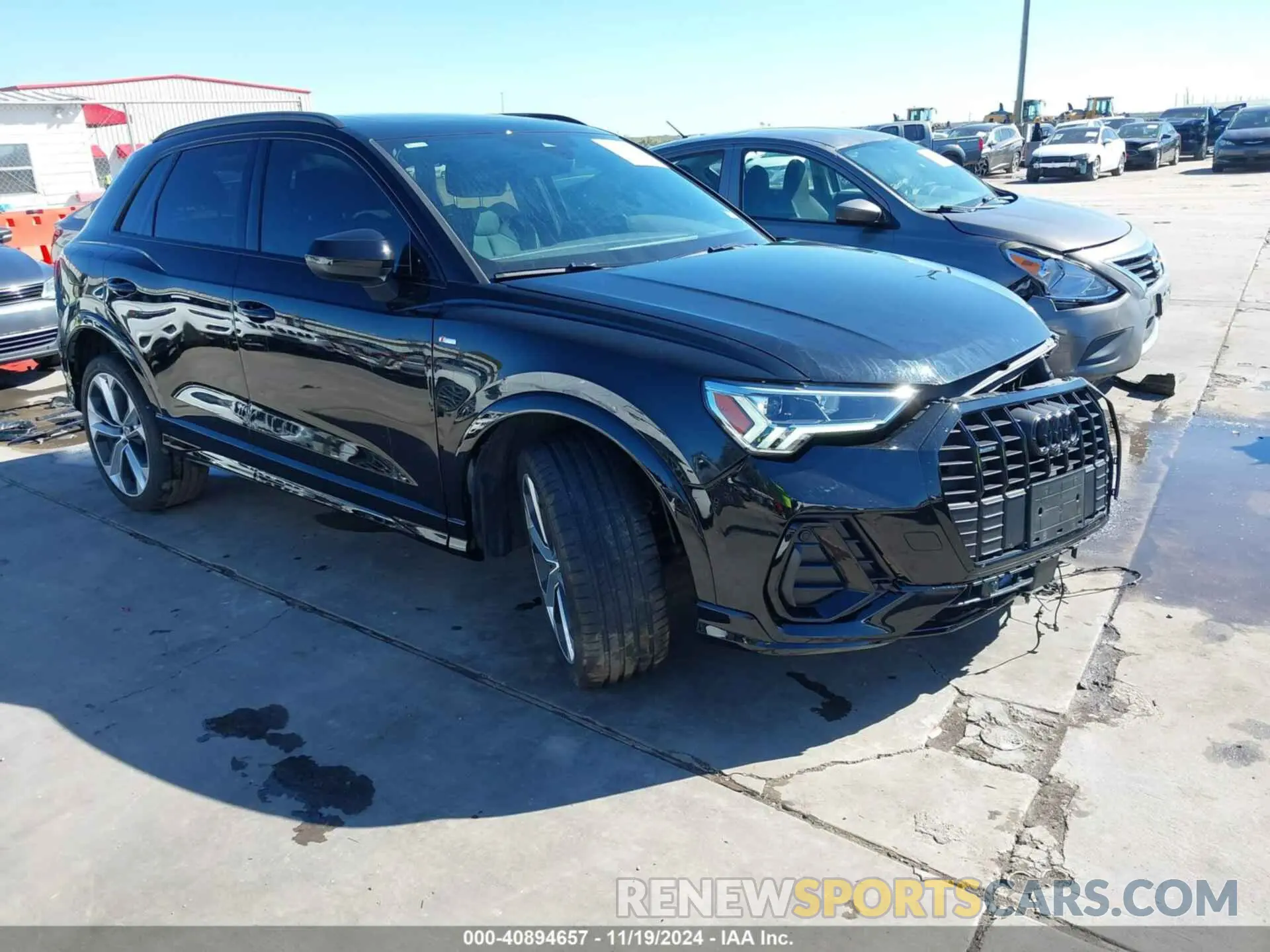 1 Photograph of a damaged car WA1EECF38N1015027 AUDI Q3 2022