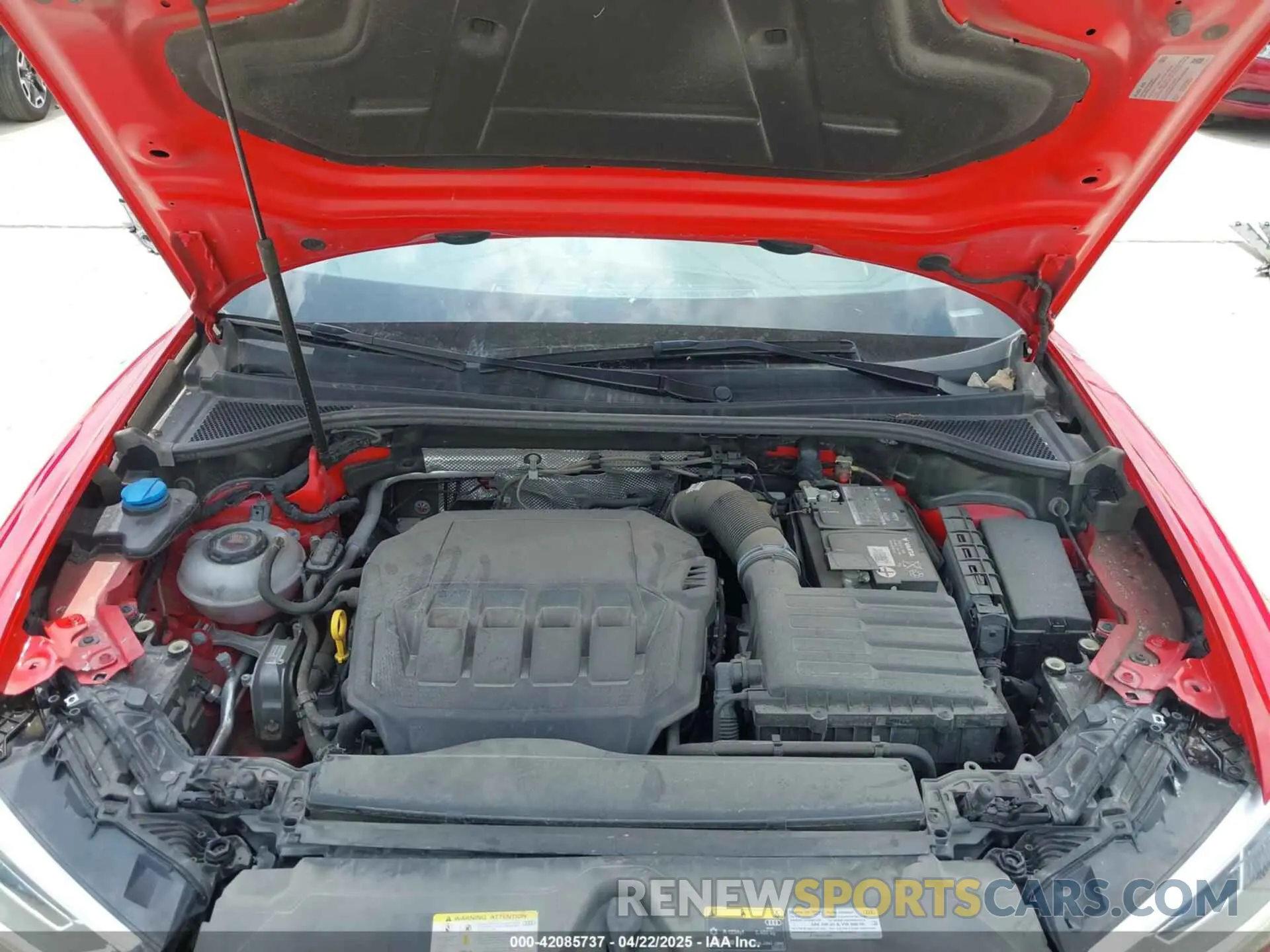 10 Фотография поврежденного автомобиля WA1EECF38N1019269 AUDI Q3 2022