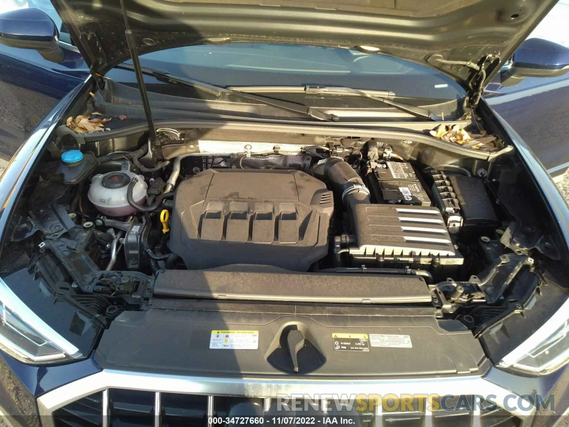 10 Фотография поврежденного автомобиля WA1EECF39N1065919 AUDI Q3 2022