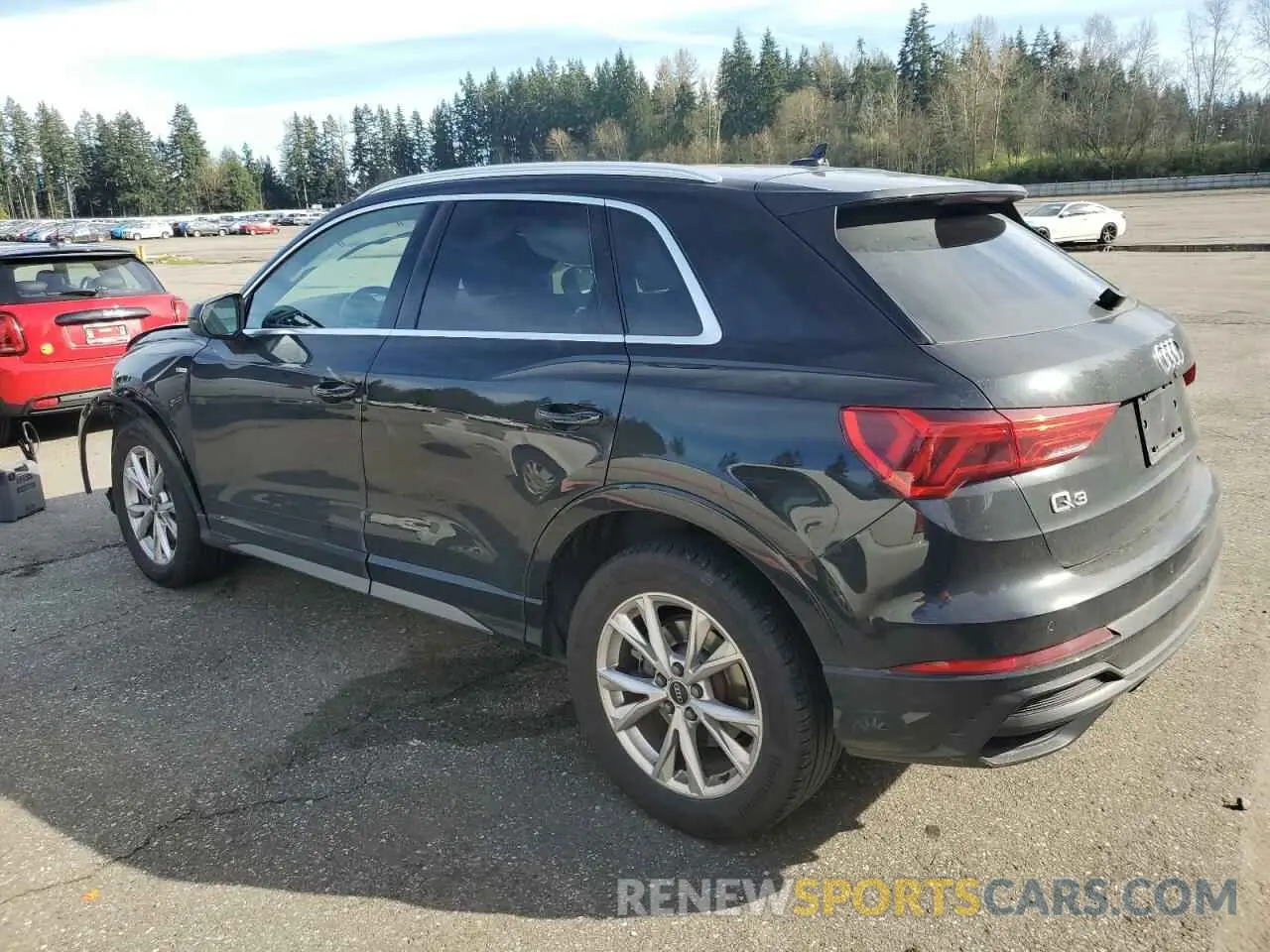 2 Фотография поврежденного автомобиля WA1EECF39N1108624 AUDI Q3 2022