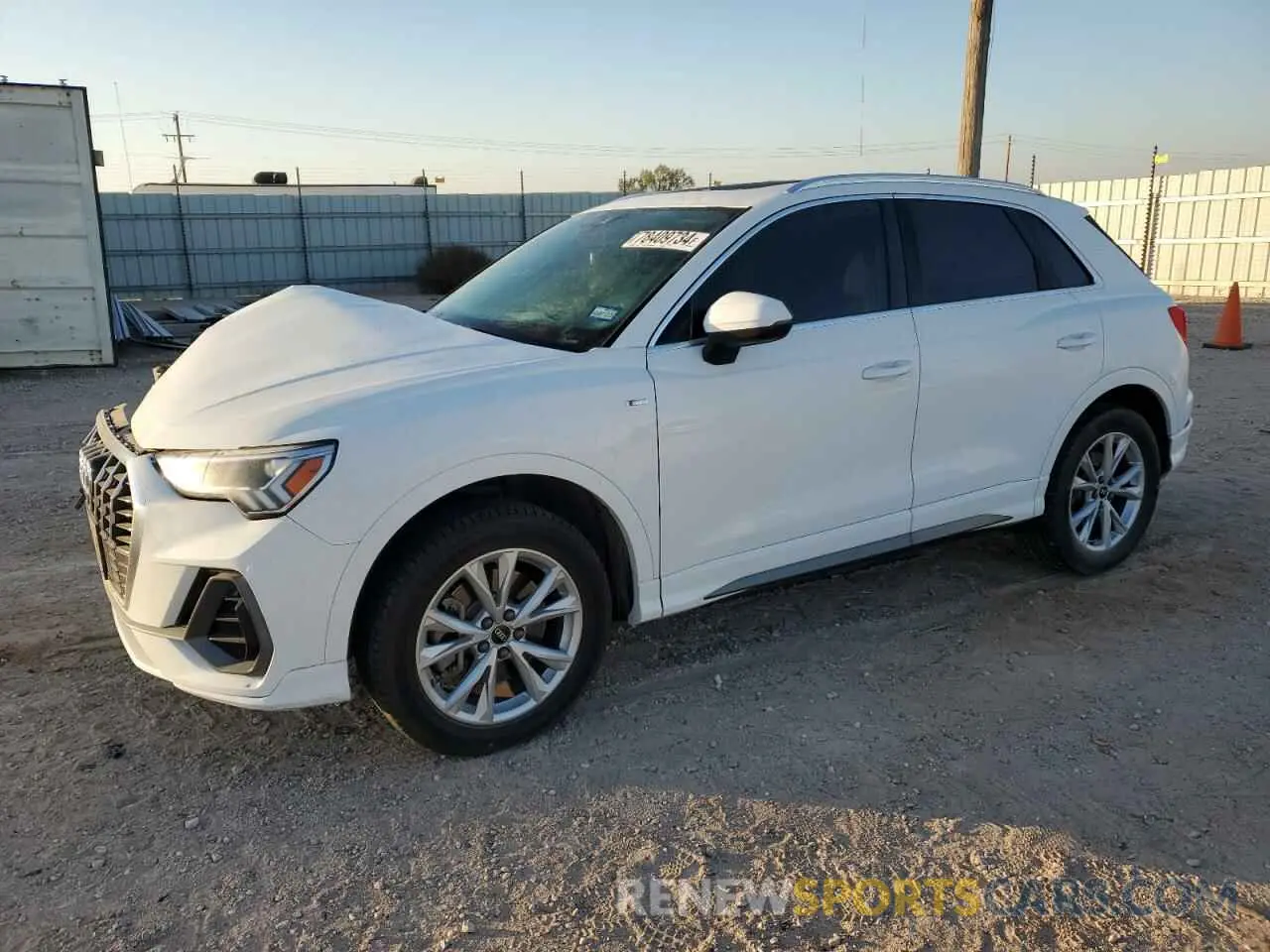 1 Фотография поврежденного автомобиля WA1EECF3XN1005809 AUDI Q3 2022