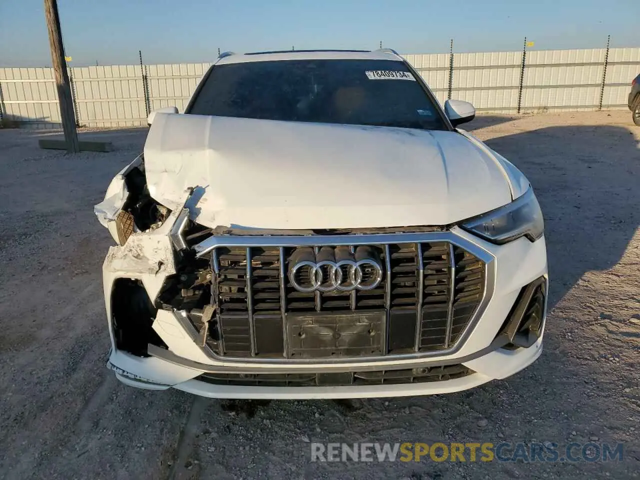 5 Фотография поврежденного автомобиля WA1EECF3XN1005809 AUDI Q3 2022