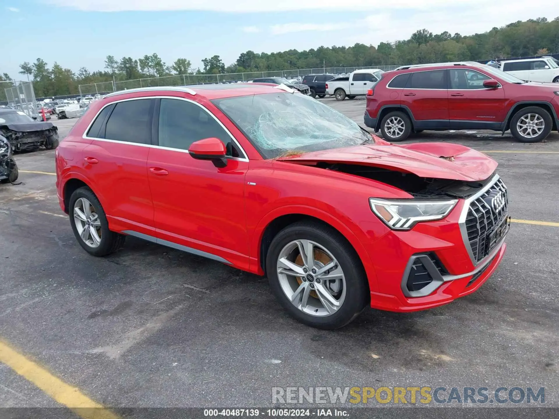 1 Photograph of a damaged car WA1EECF3XN1150171 AUDI Q3 2022