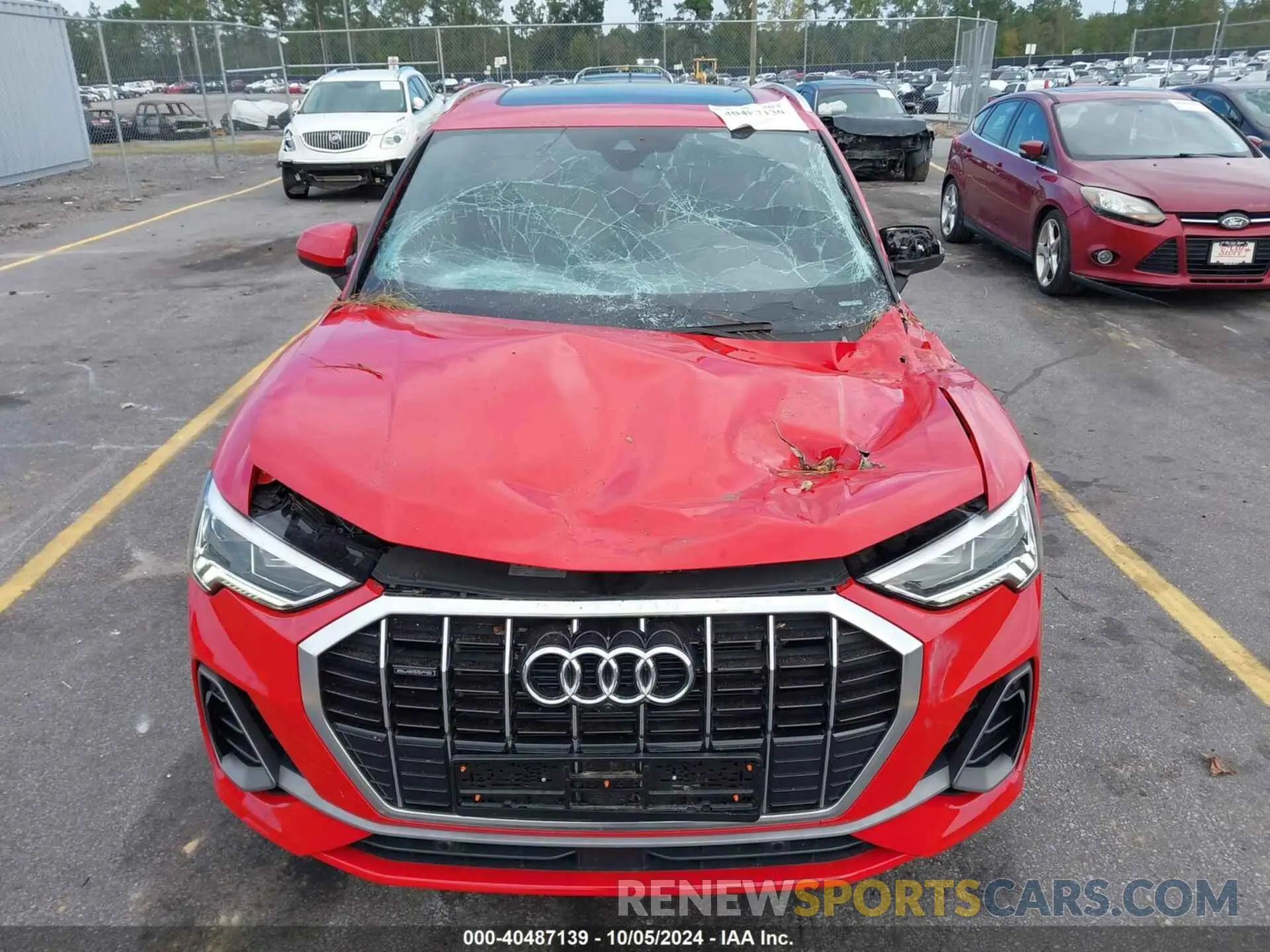 6 Photograph of a damaged car WA1EECF3XN1150171 AUDI Q3 2022