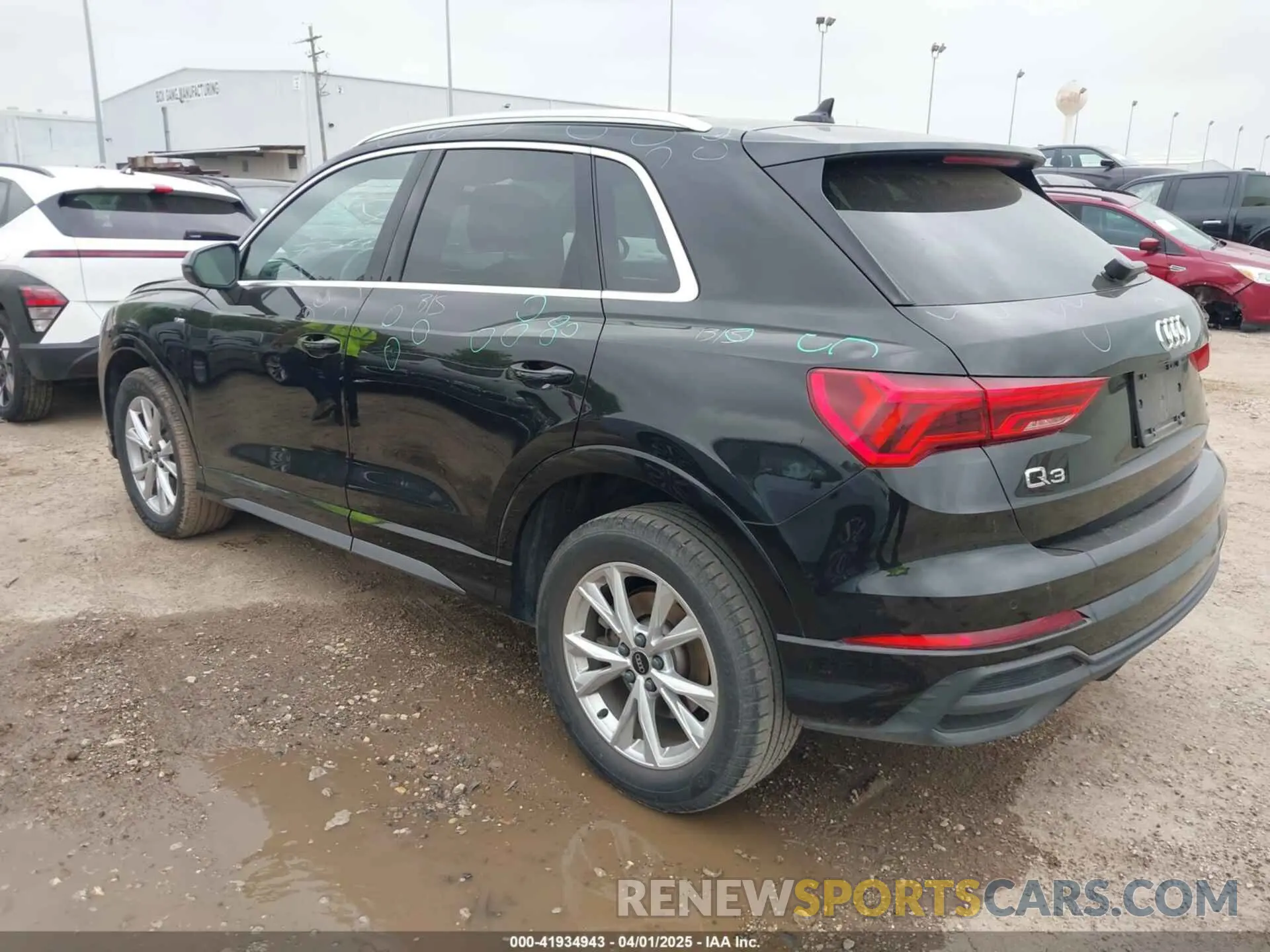 3 Фотография поврежденного автомобиля WA1DECF30P1140909 AUDI Q3 2023