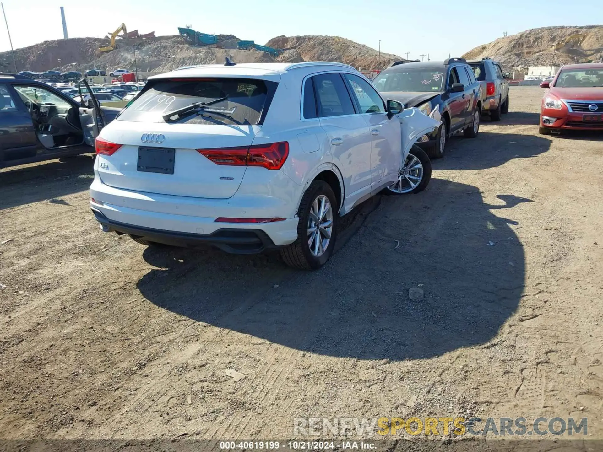 4 Photograph of a damaged car WA1DECF33P1148261 AUDI Q3 2023