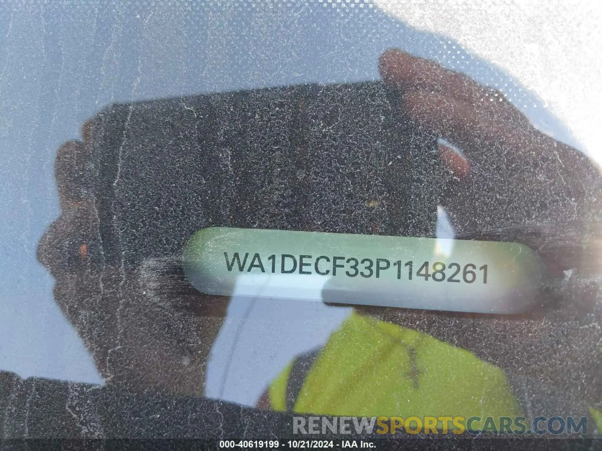 9 Photograph of a damaged car WA1DECF33P1148261 AUDI Q3 2023