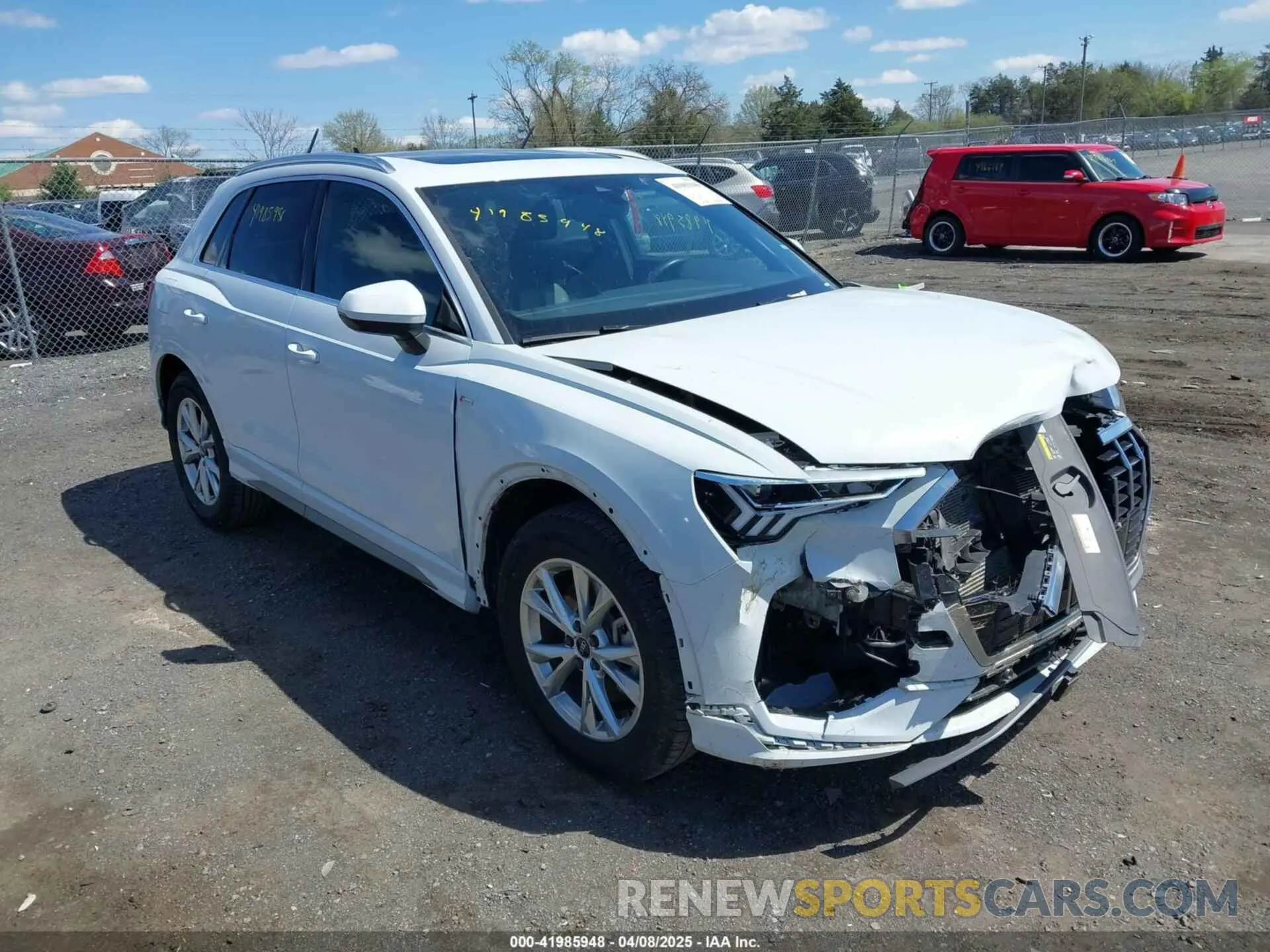 1 Фотография поврежденного автомобиля WA1DECF35P1132966 AUDI Q3 2023