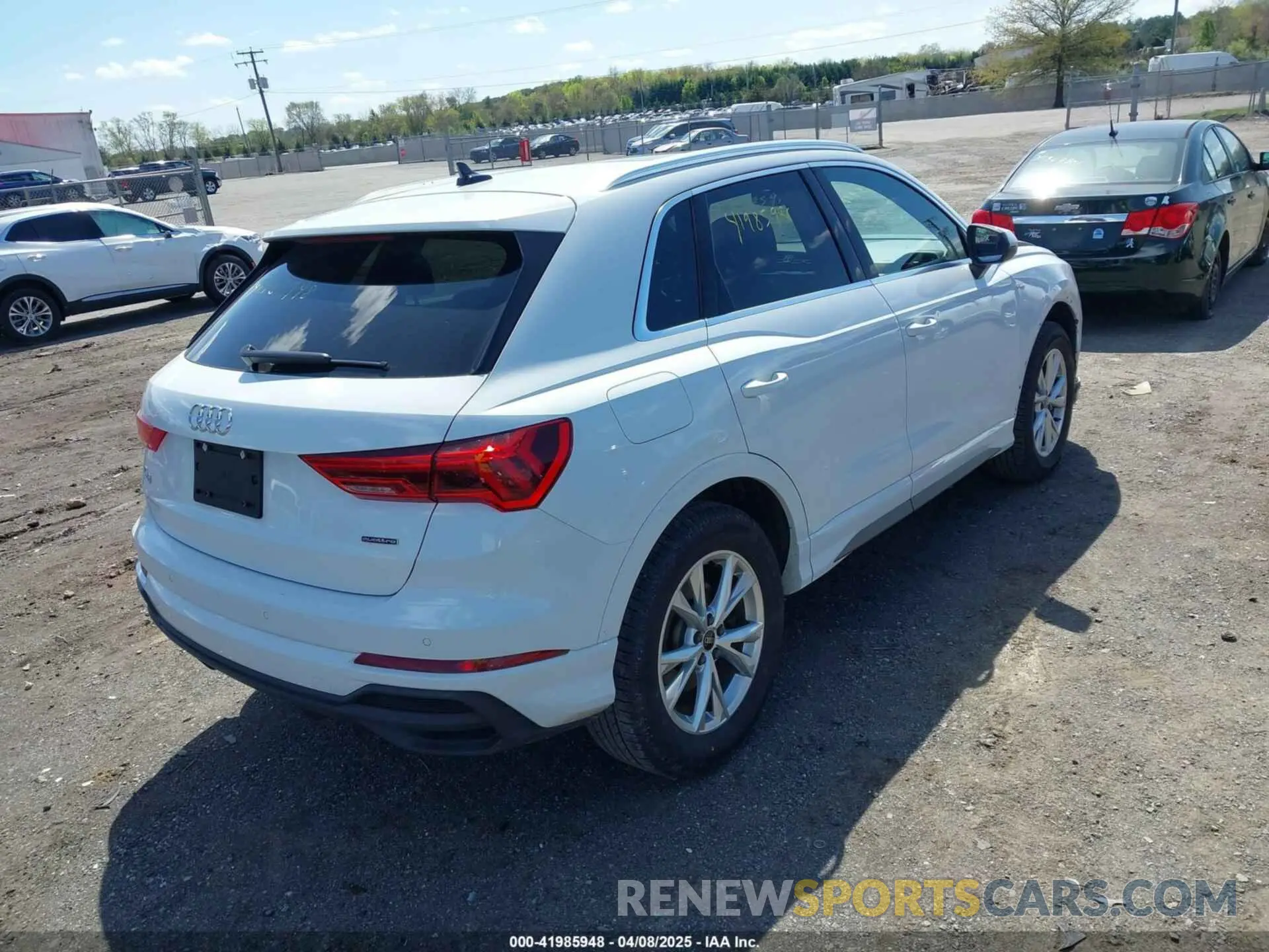 4 Фотография поврежденного автомобиля WA1DECF35P1132966 AUDI Q3 2023
