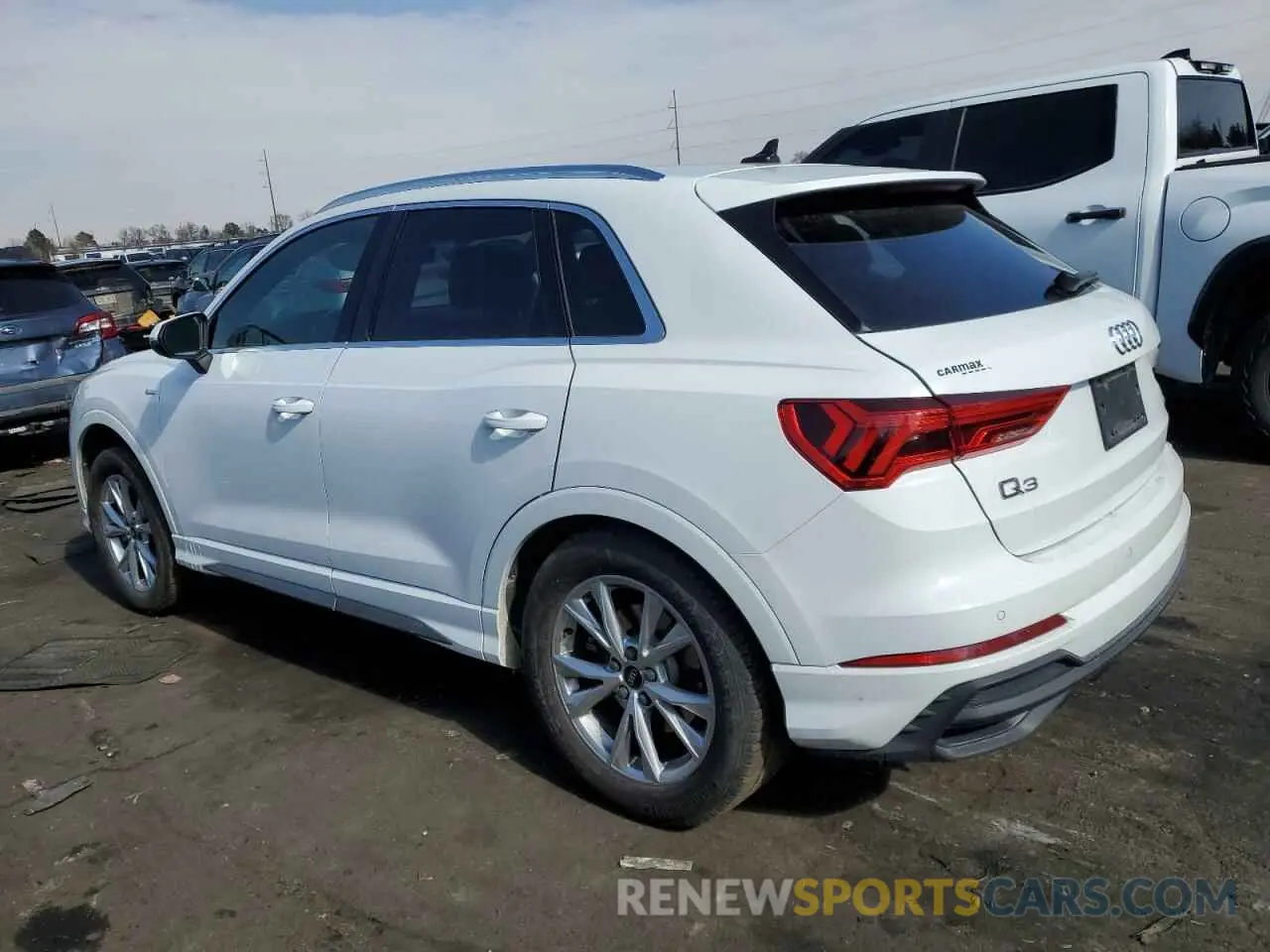 2 Фотография поврежденного автомобиля WA1DECF37P1068980 AUDI Q3 2023